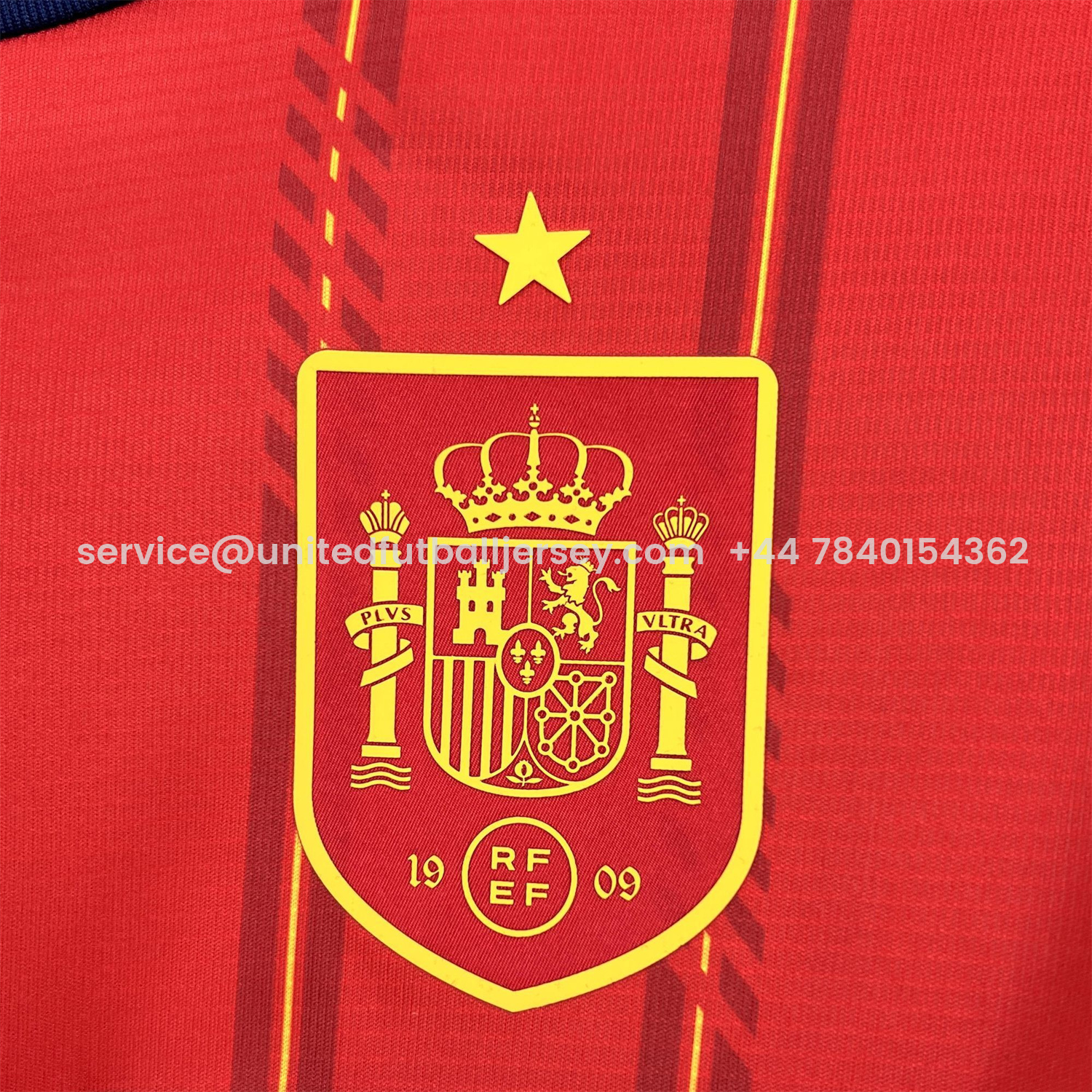 foot-Spain 2026 Home Red Long Sleeves Jersey - Fans Version