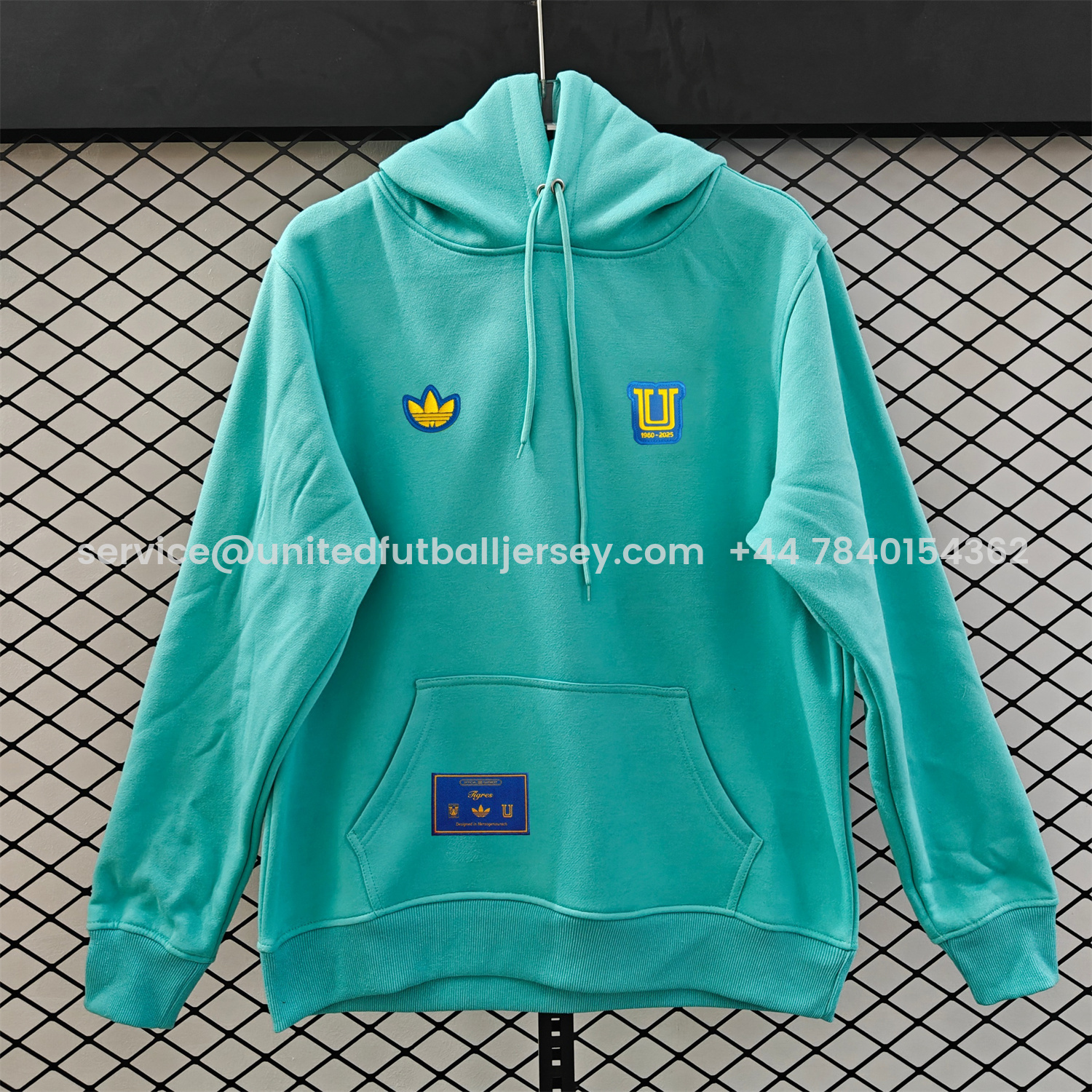 foot-Tigres UANL 25-26 Originals Terrace Icon Unisex Pullover Hoodie
