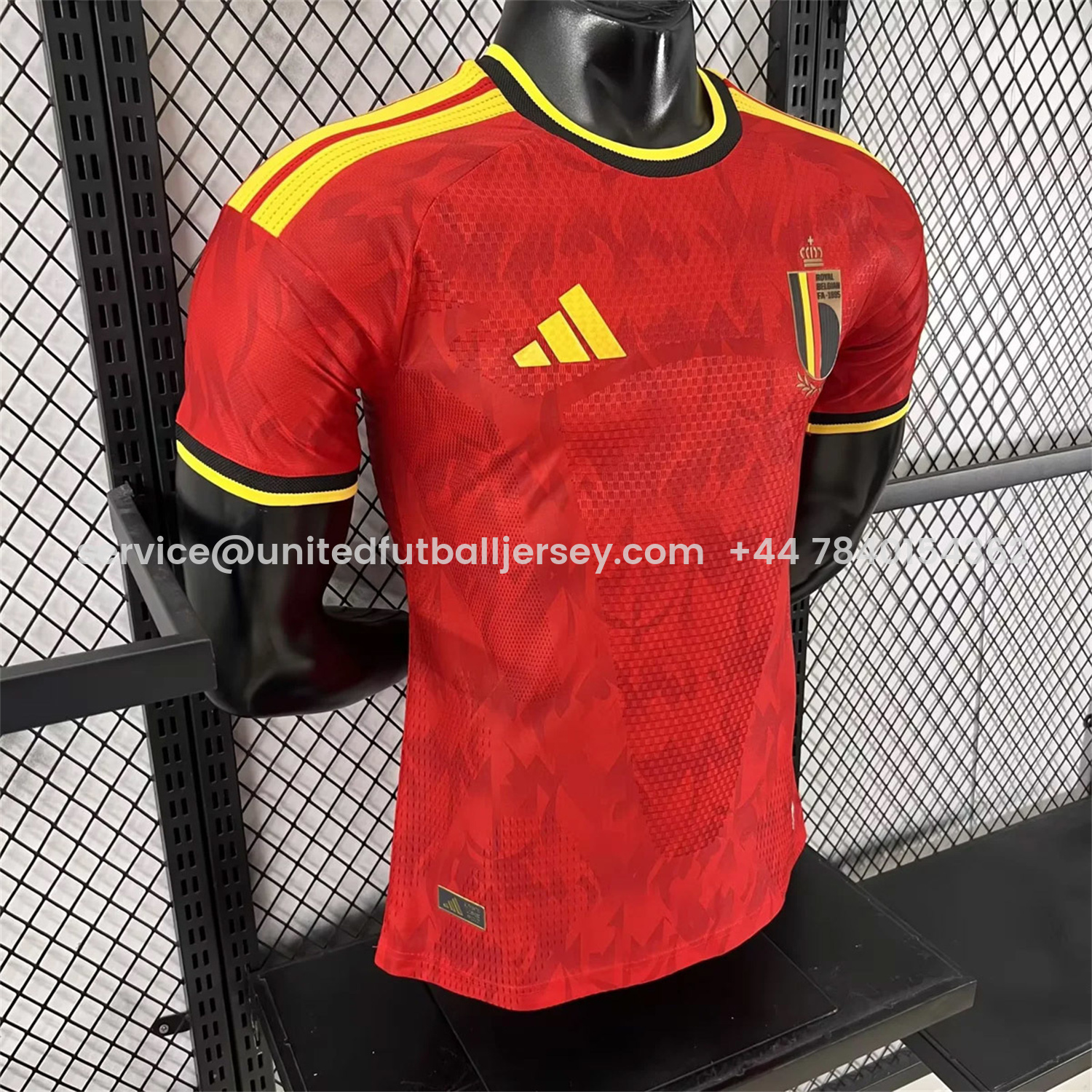 foot-Belgium 2026 Home Jersey - Player Version