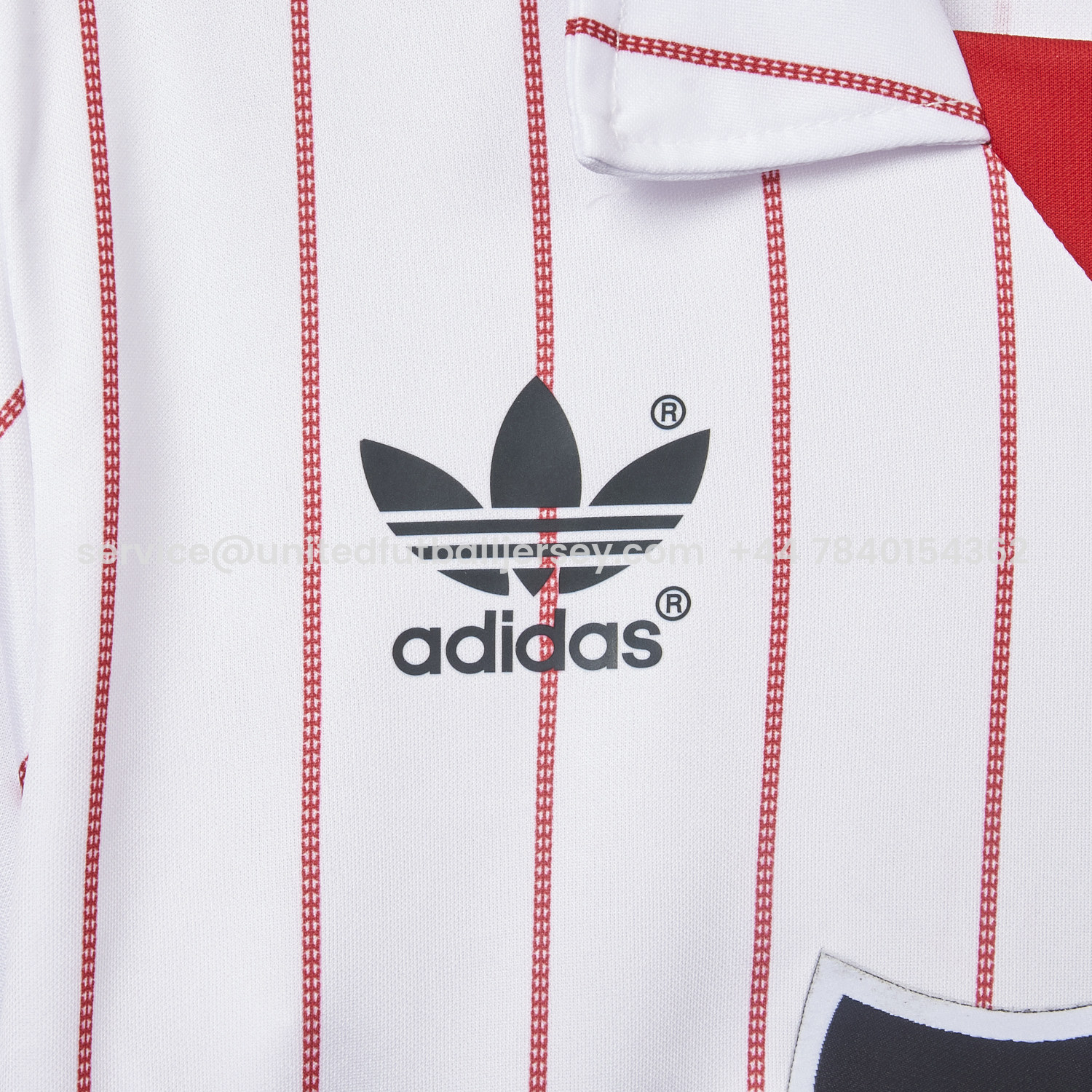 foot-Retro Hamburger SV 1982-83 Home Long Sleeves Jersey