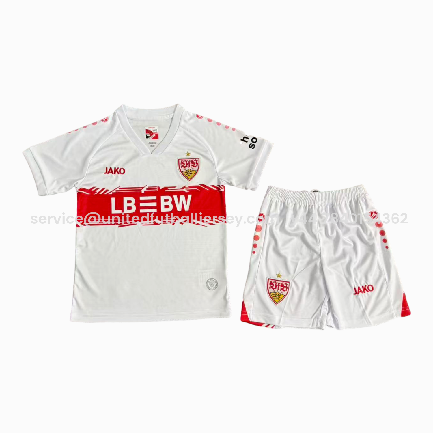 foot-VfB Stuttgart 25-26 Home Kids Kit