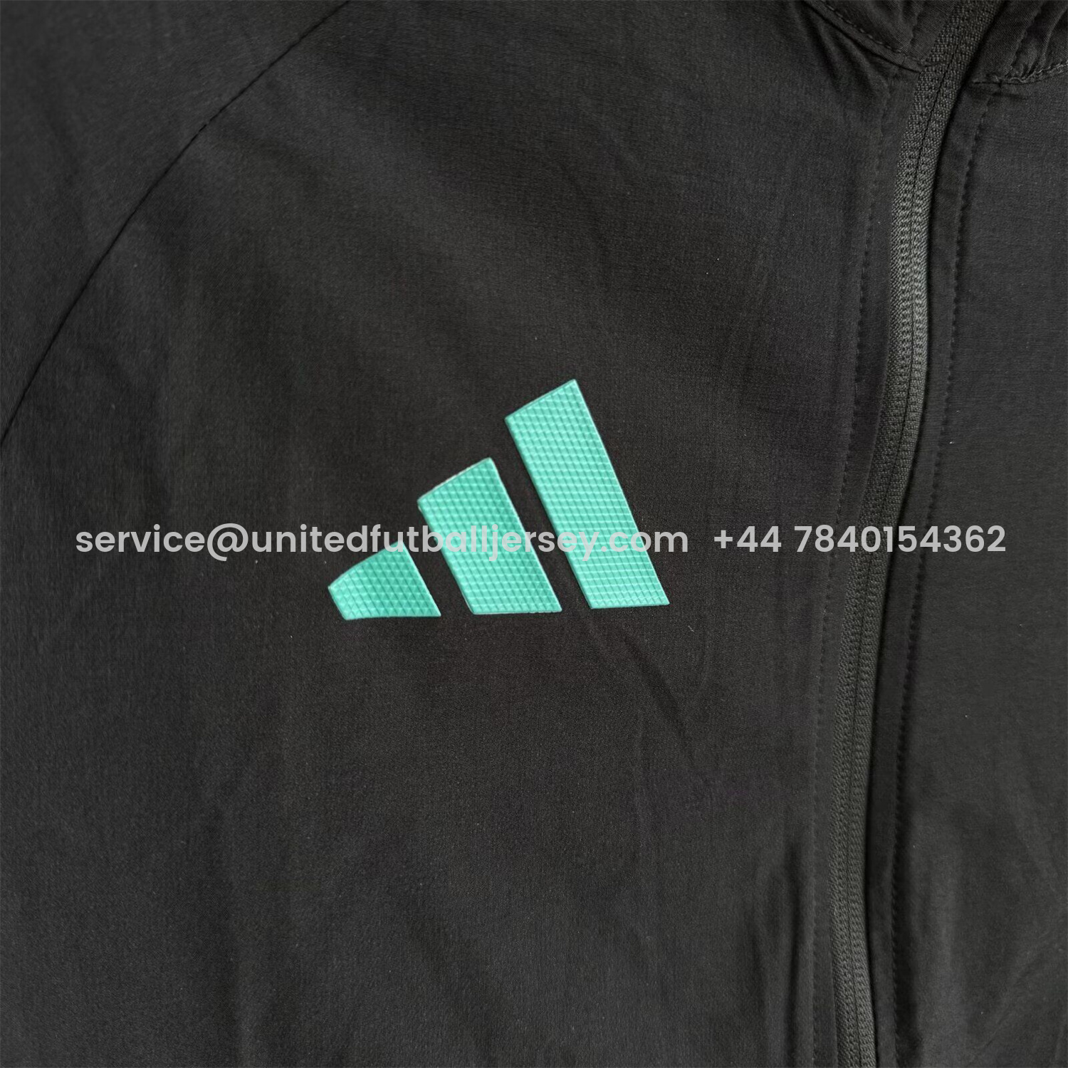 foot-Algeria 25-26 Windbreaker Training Set - Black Top and Pants