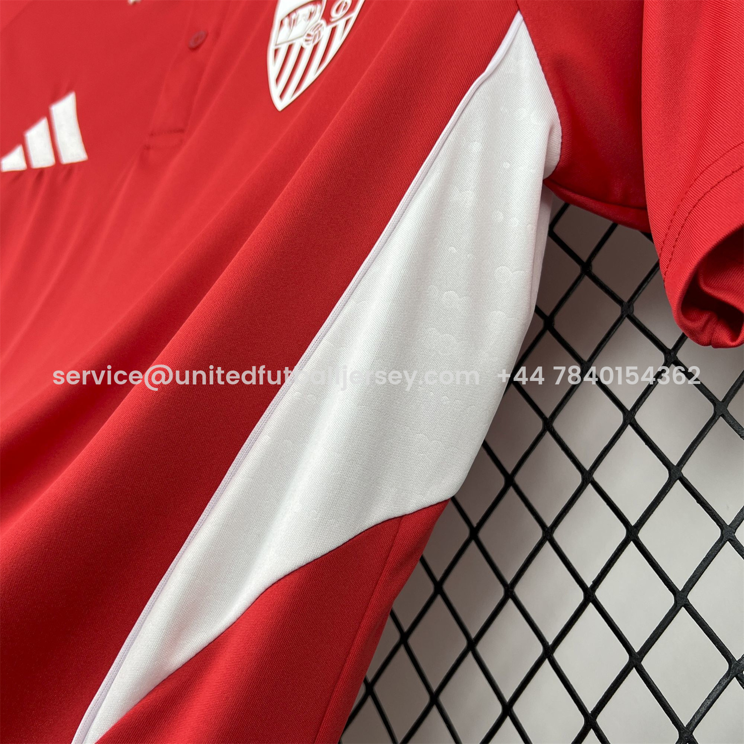 foot-Sevilla 25-26 Red Travel Special Jersey - Fans Version