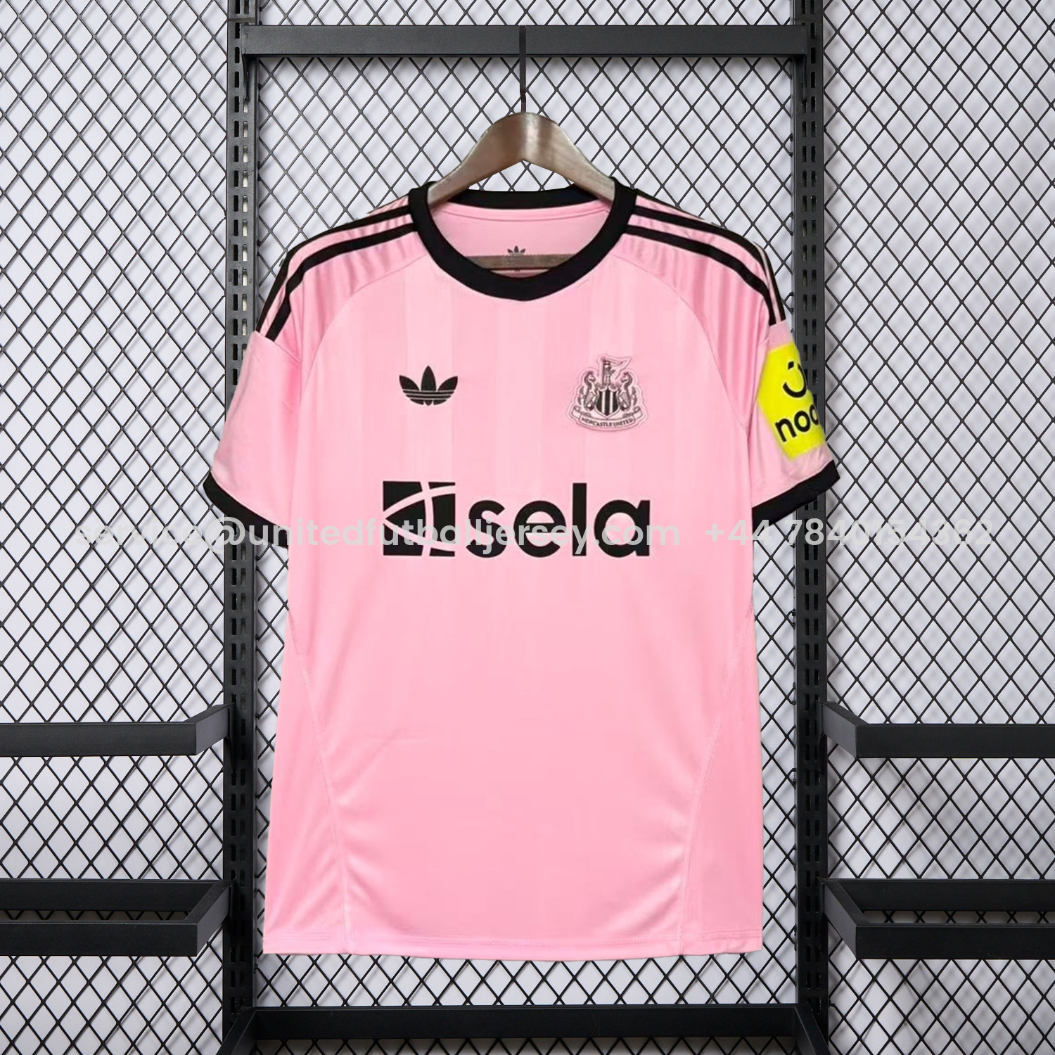foot-Newcastle United 25-26 Pink Special Jersey - Fans Version