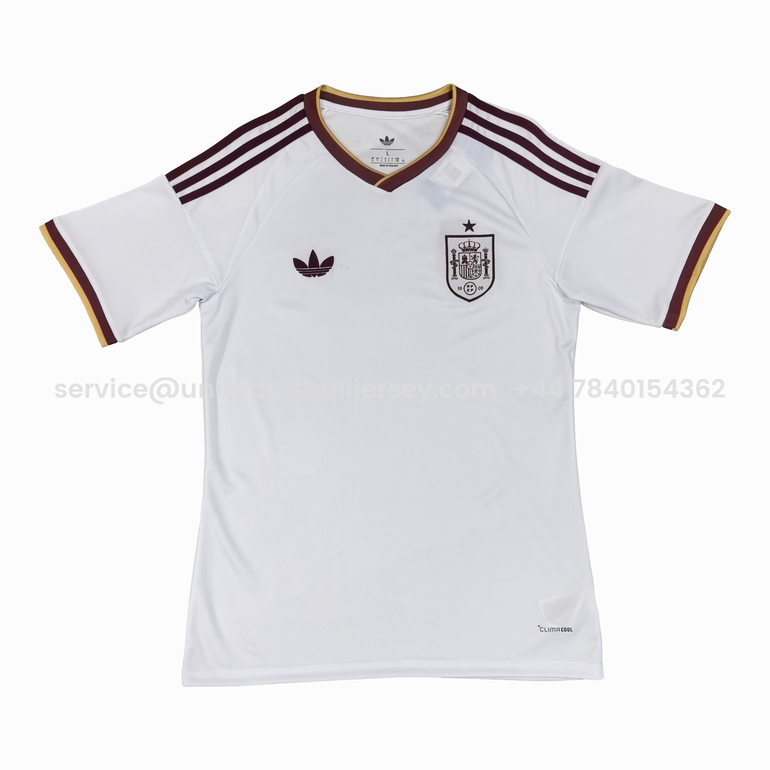 foot-Spain 2026 Away White Jersey - Fans Version