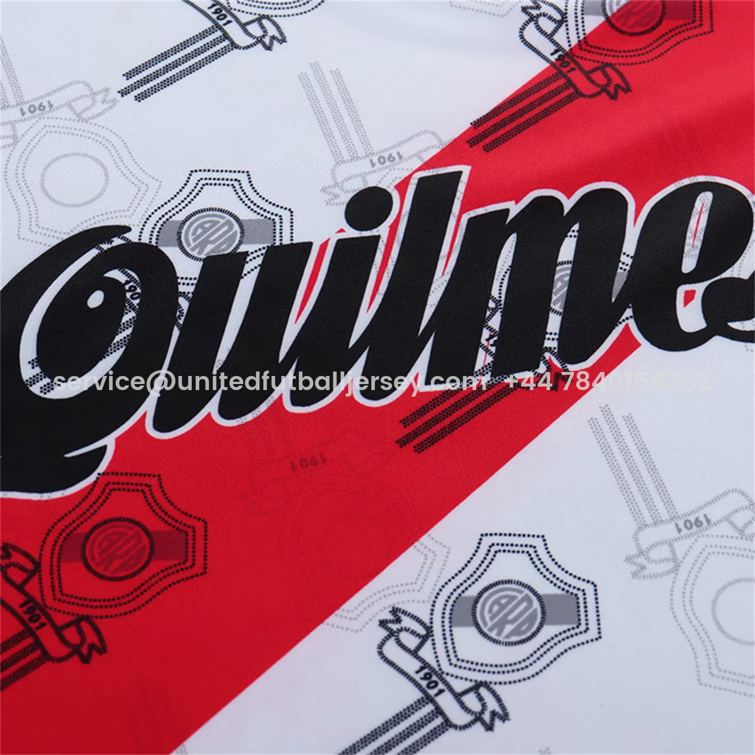 foot-Retro River Plate 1996-97 Home Kids Kit