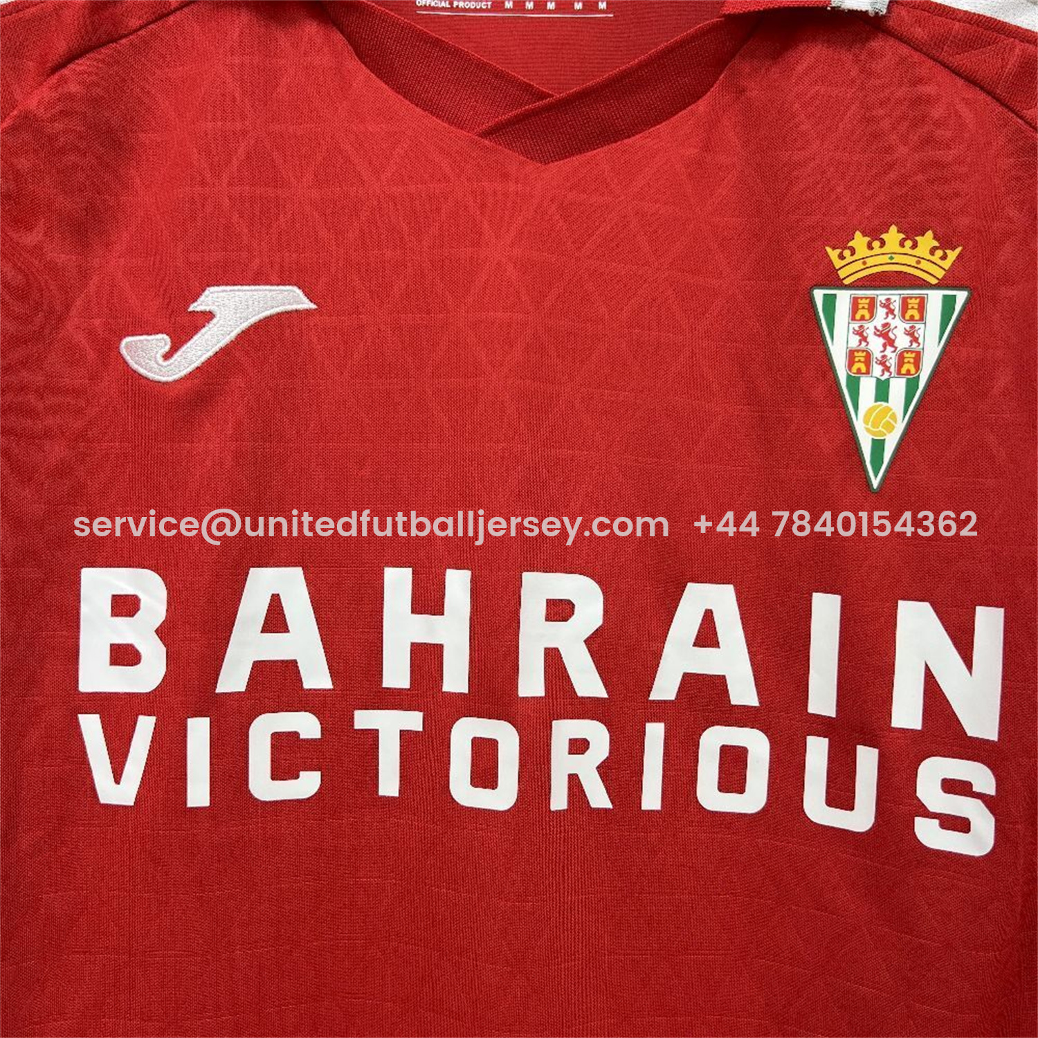 foot-Cordoba 25-26 Third Red Jersey - Fans Version