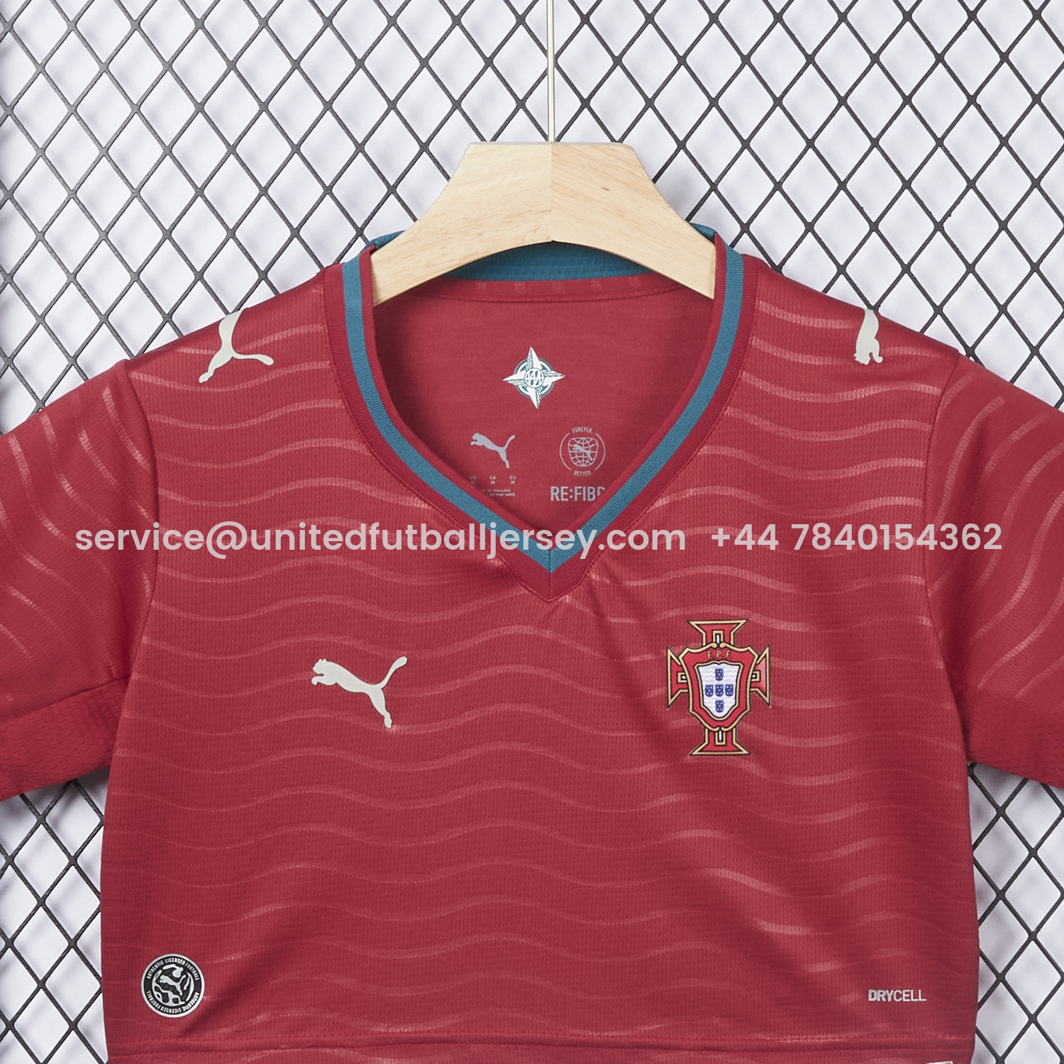 foot-Women's Portugal 2026 Home Cropped Jersey
