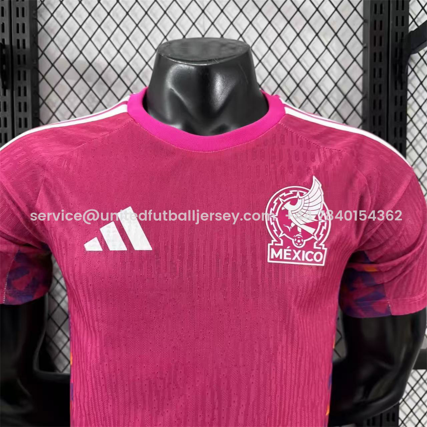 foot-Mexico 2026 Pink Goalkeeper Jersey - Player Version