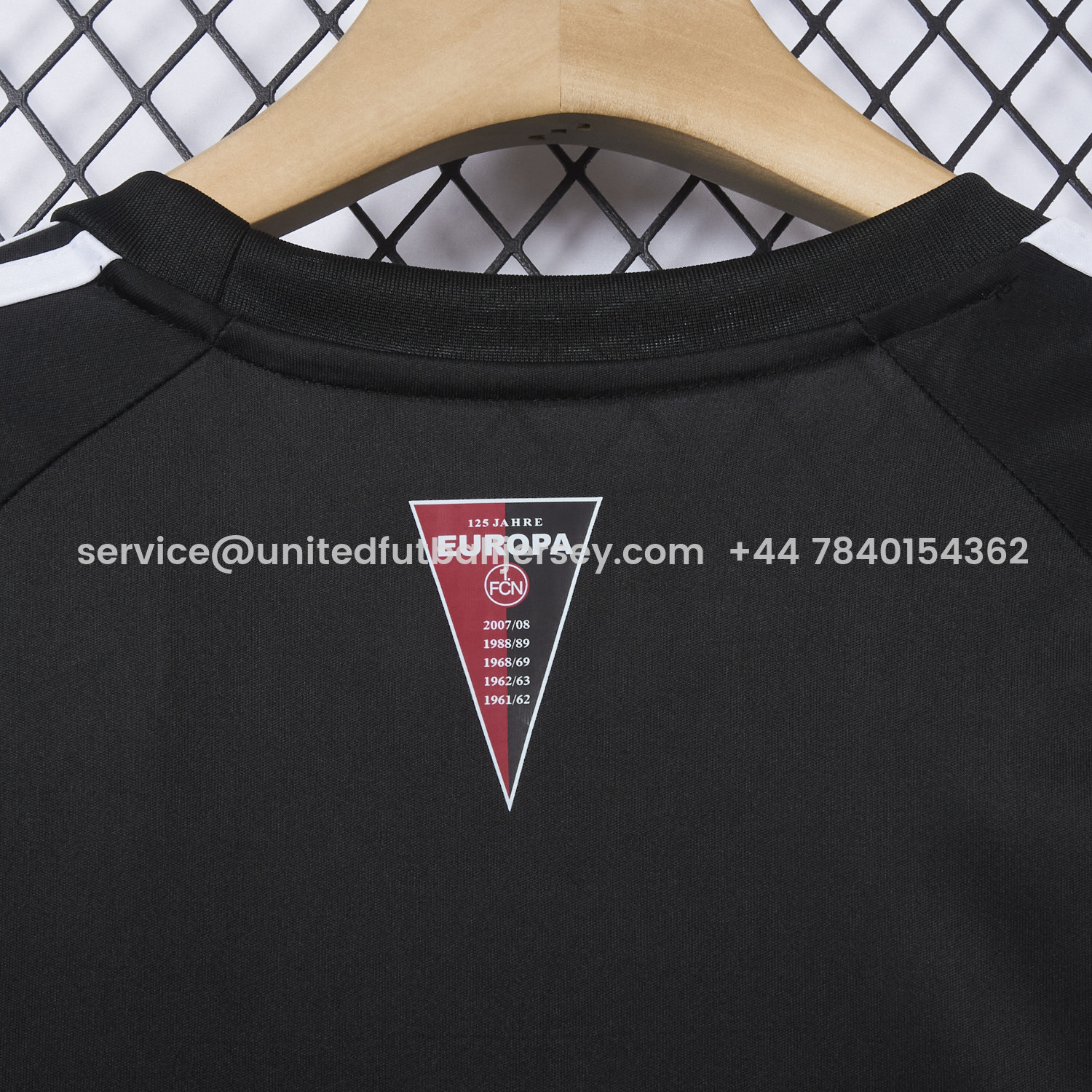foot-Nürnberg 25-26 Black 125-Year Anniversary Jersey - Fans Version