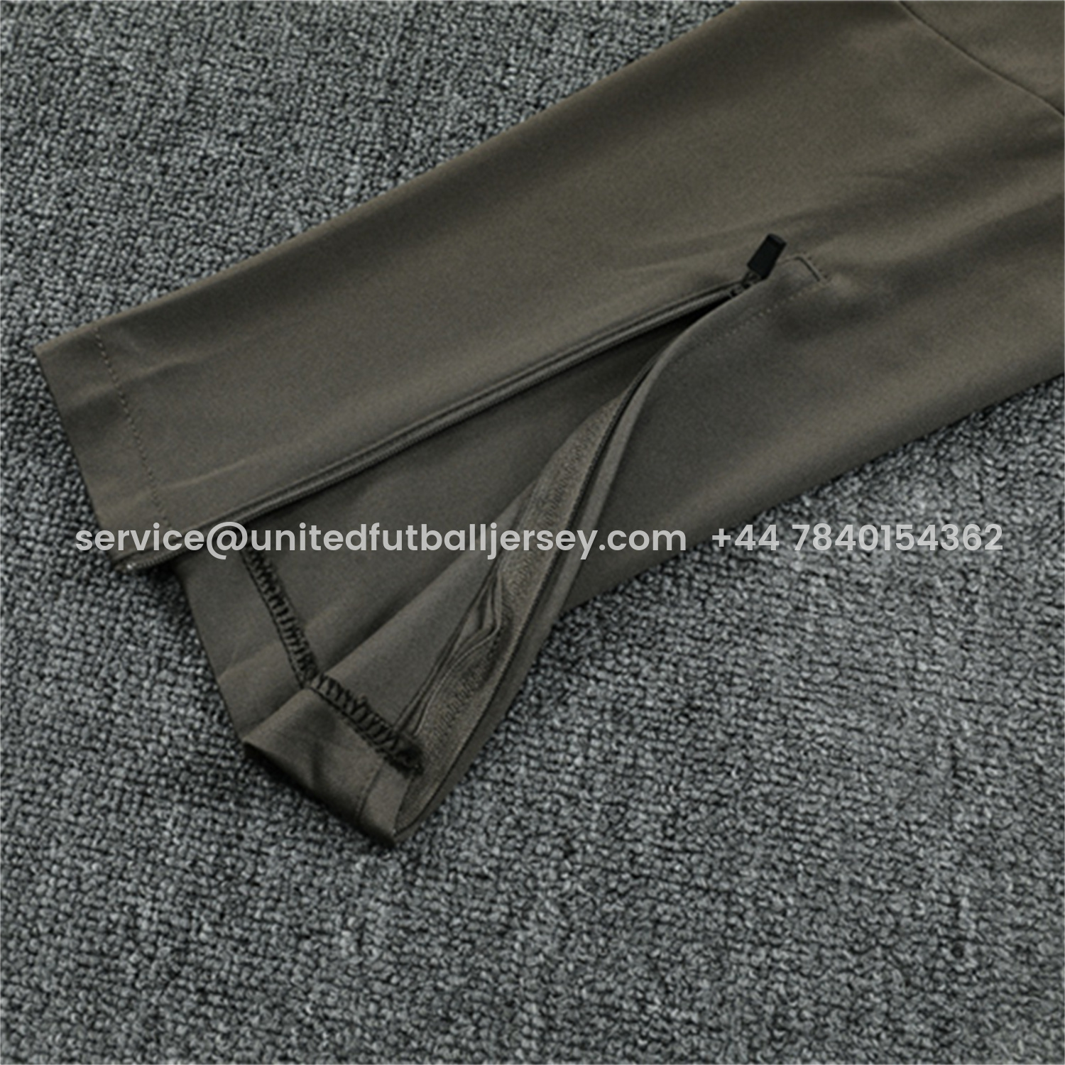 foot-Real Madrid 25-26 Long Sleeve Training Set - Player Version - Khaki Top and Khaki Pants