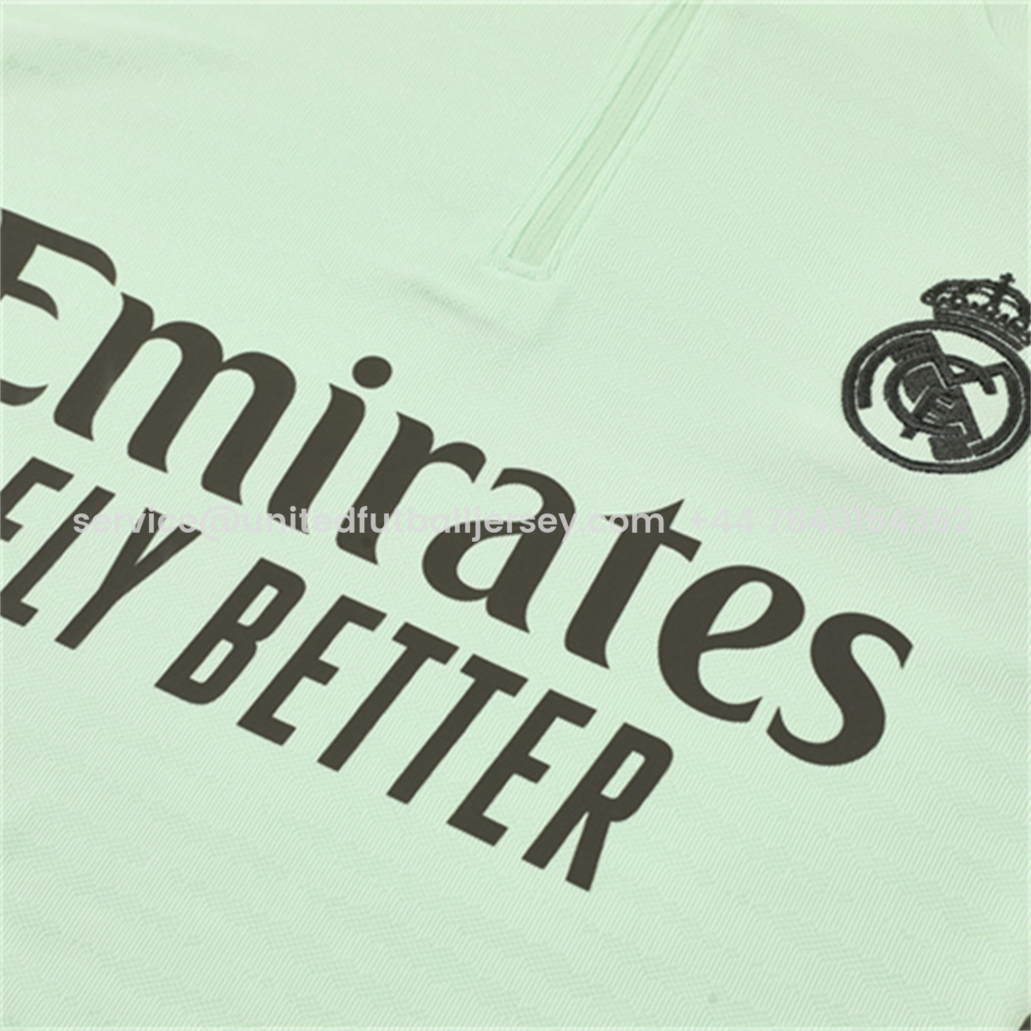 foot-Real Madrid 25-26 Long Sleeve Training Set - Player Version - Light Green Top and Khaki Pants