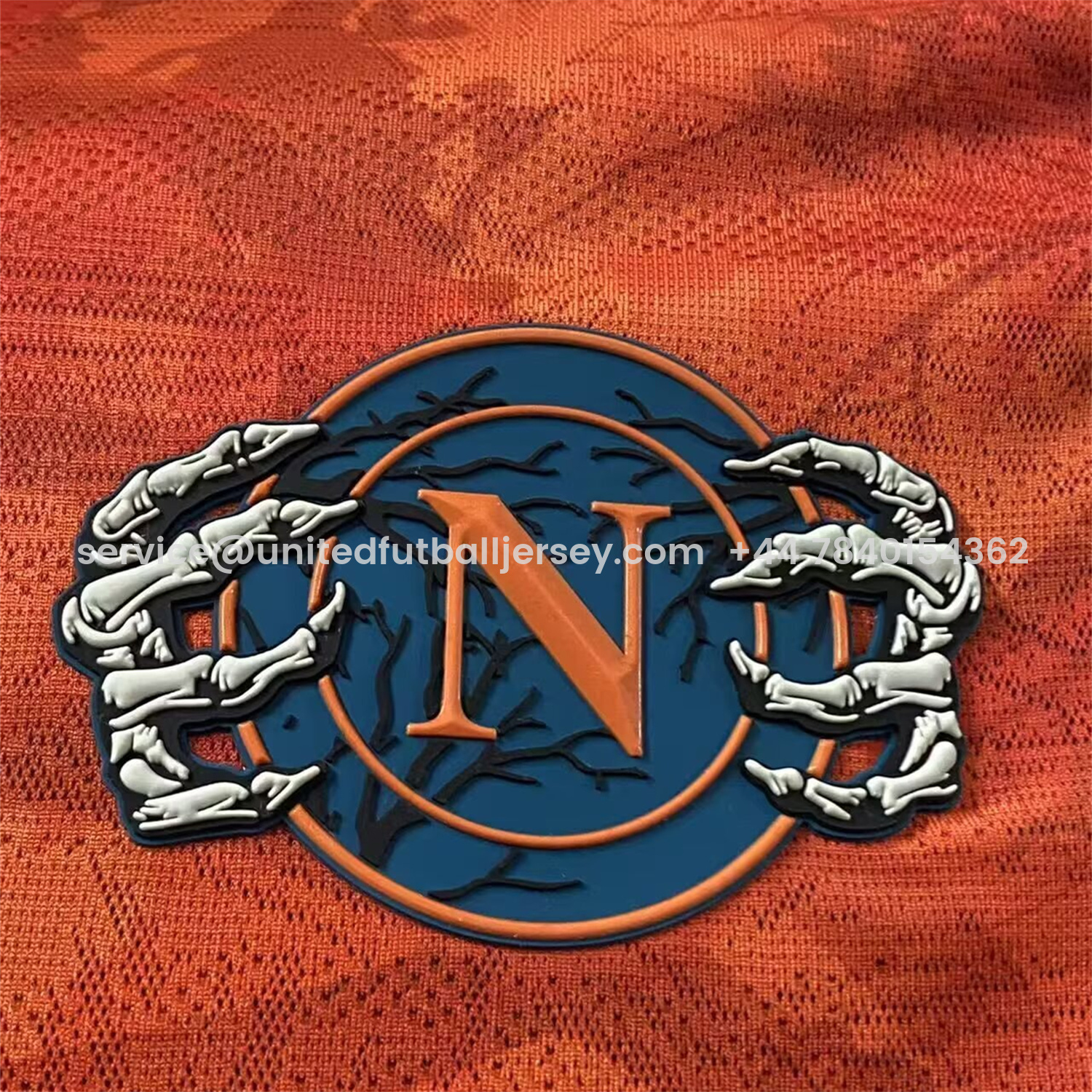 foot-Napoli 25-26 Halloween Orange Goalkeeper Jersey - Player Version