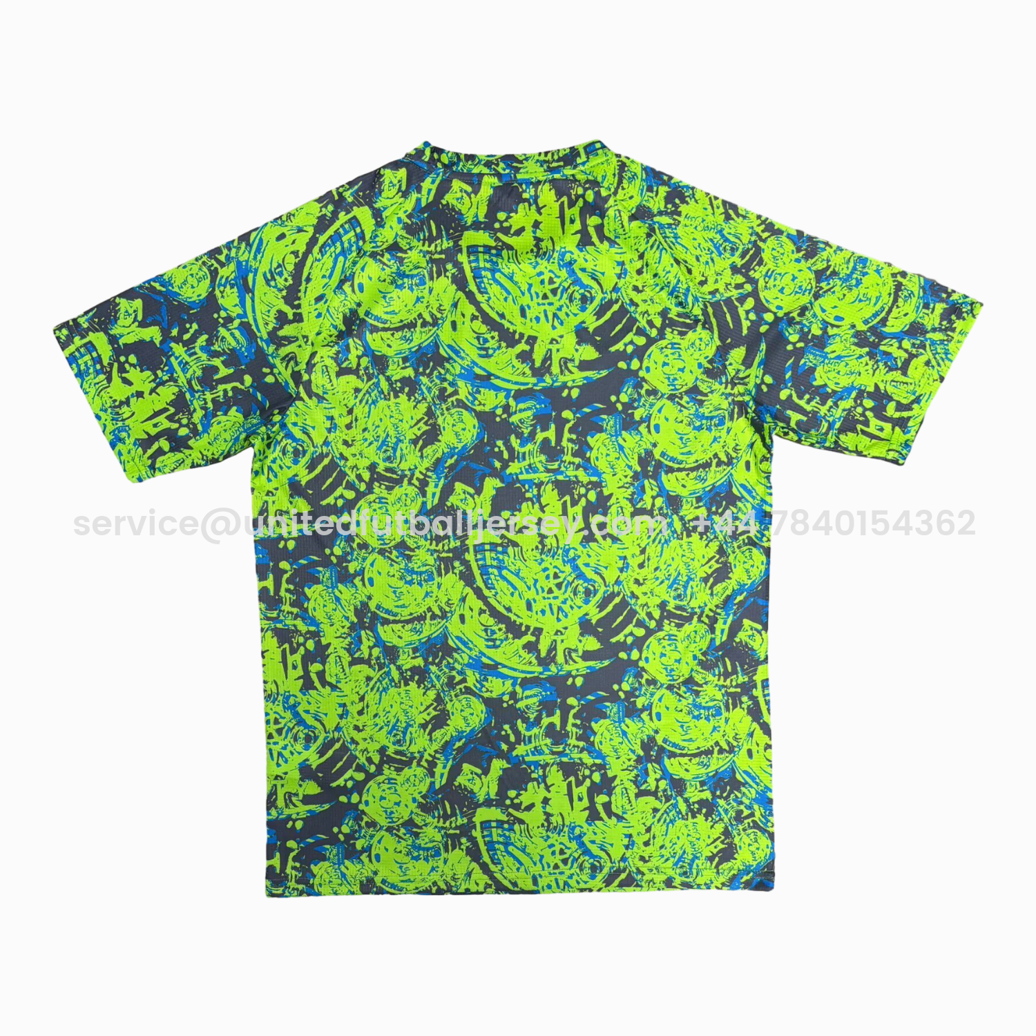 foot-Manchester City 25-26 Vibrant Green Pre-Match Jersey - Fans Version