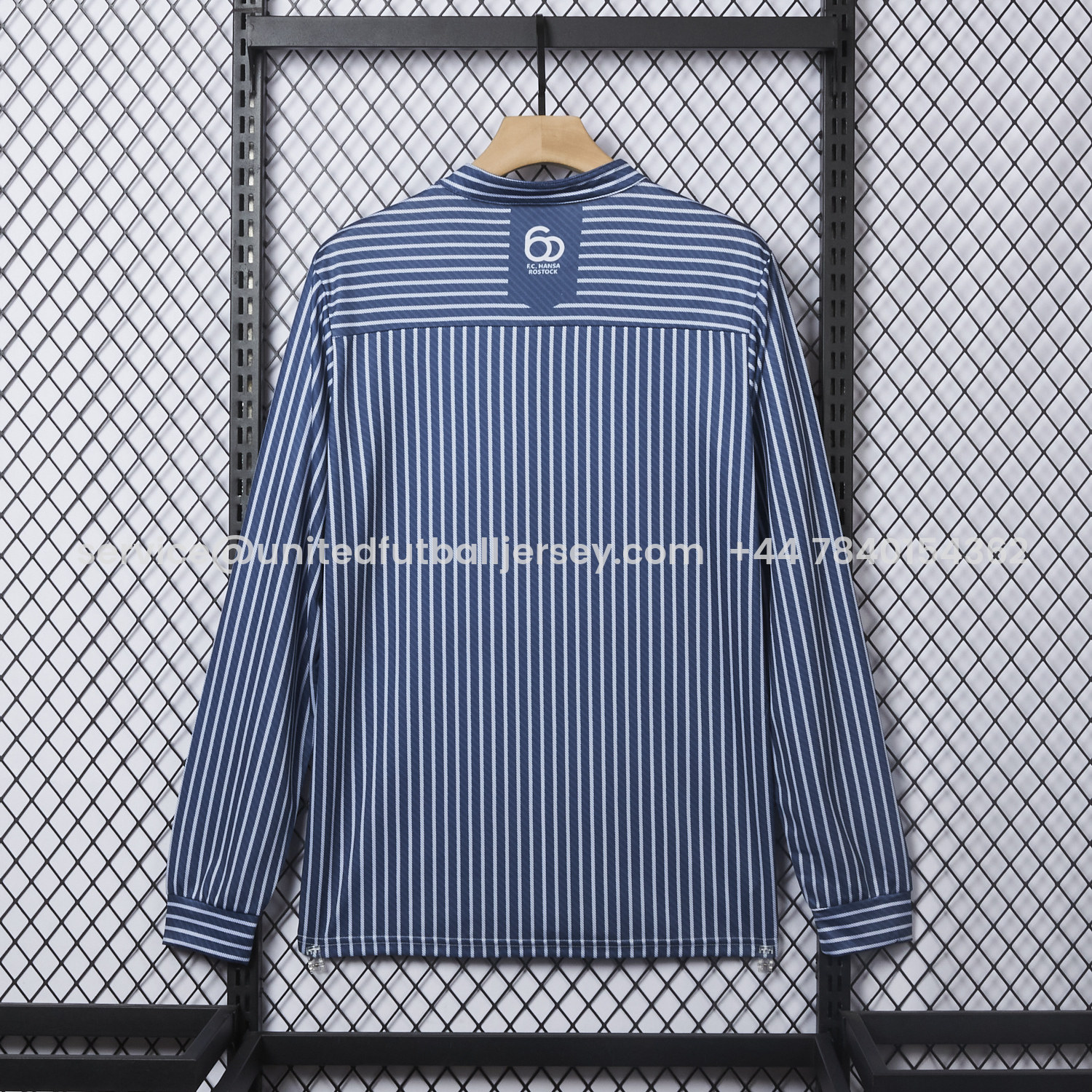 foot-Hansa Rostock 25-26 60-Year Anniversary Fisherman Jersey - Fans Version