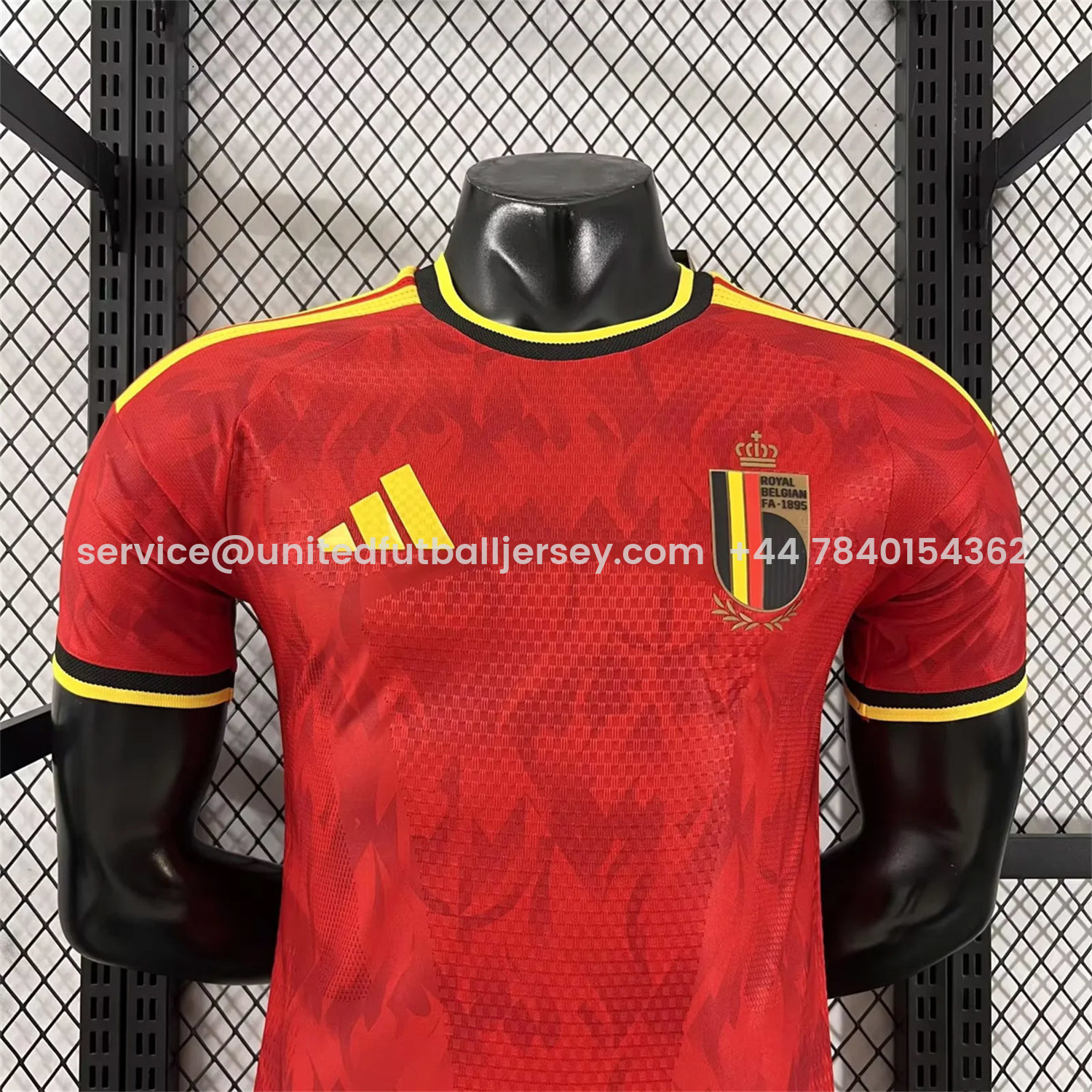 foot-Belgium 2026 Home Jersey - Player Version
