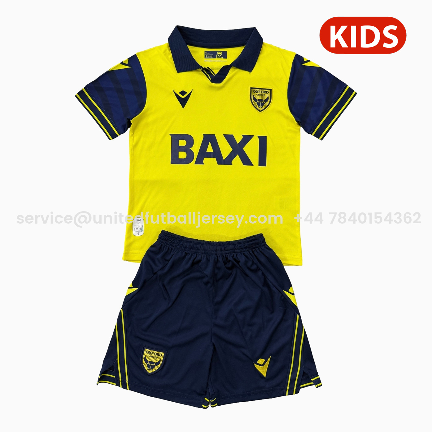 foot-Oxford United 25-26 Home Kids Kit