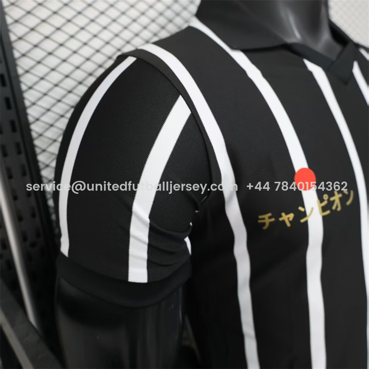 foot-Corinthians 25-26 Black And White Special Jersey - Player Version