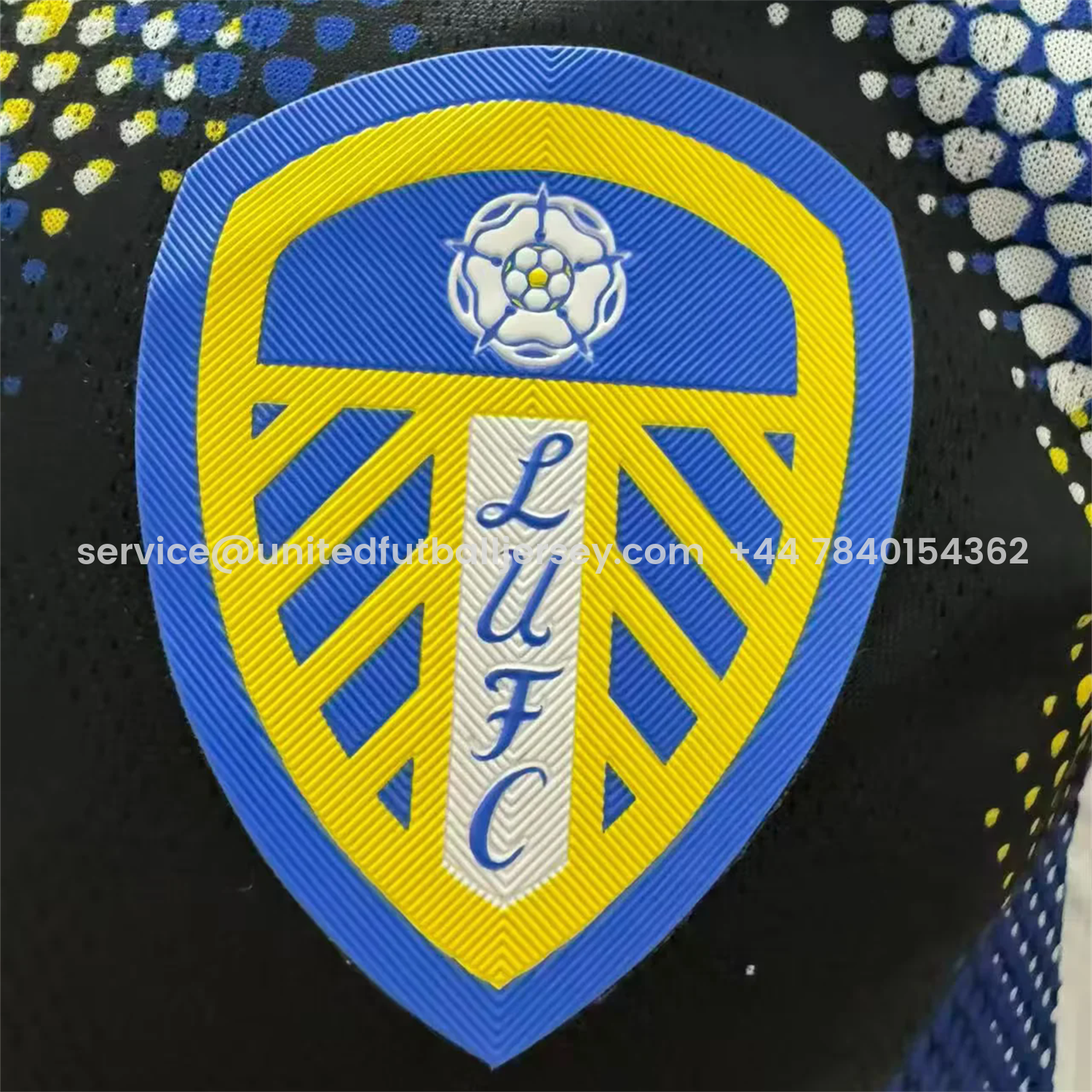 foot-Leeds United 25-26 Third Black Jersey - Player Version