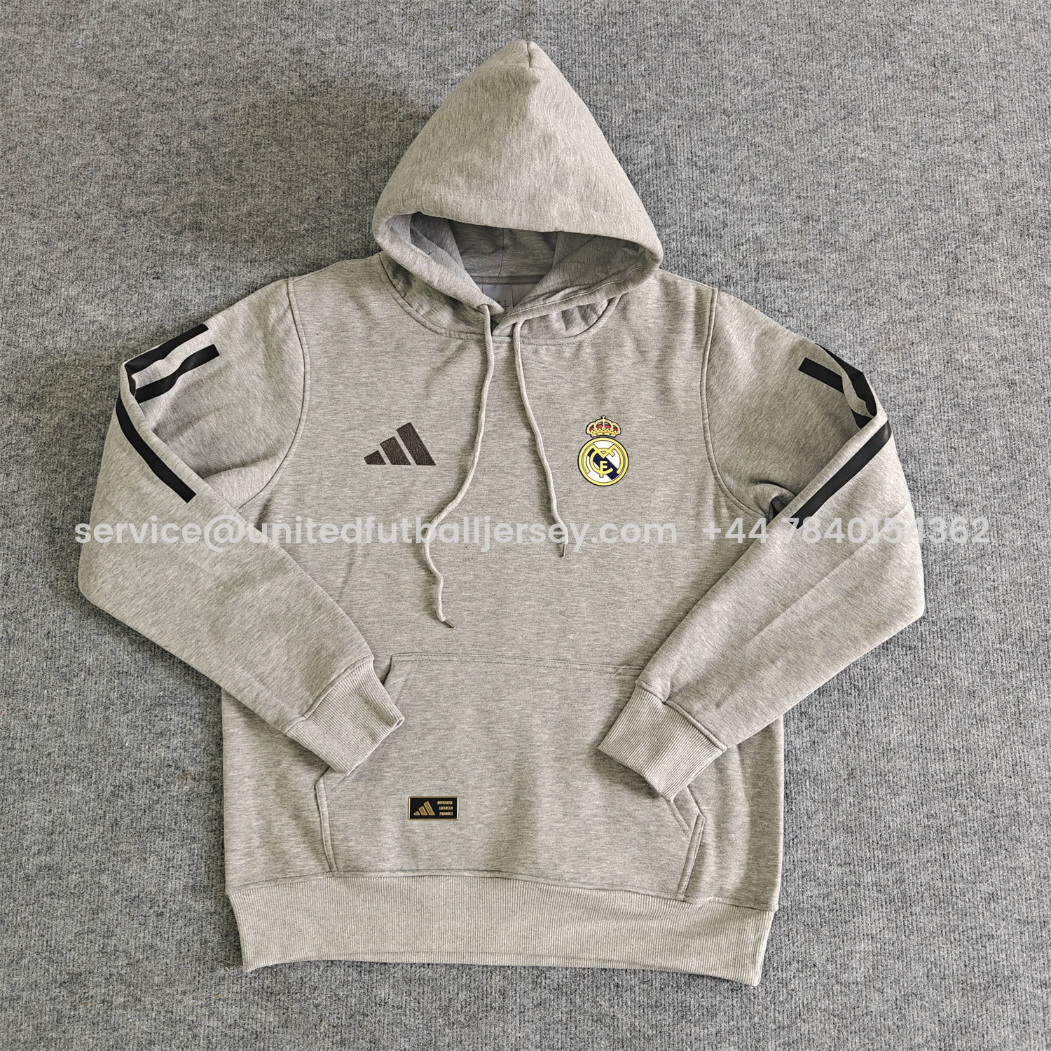 foot-Real Madrid 25-26 Home Unisex Pullover Hoodie