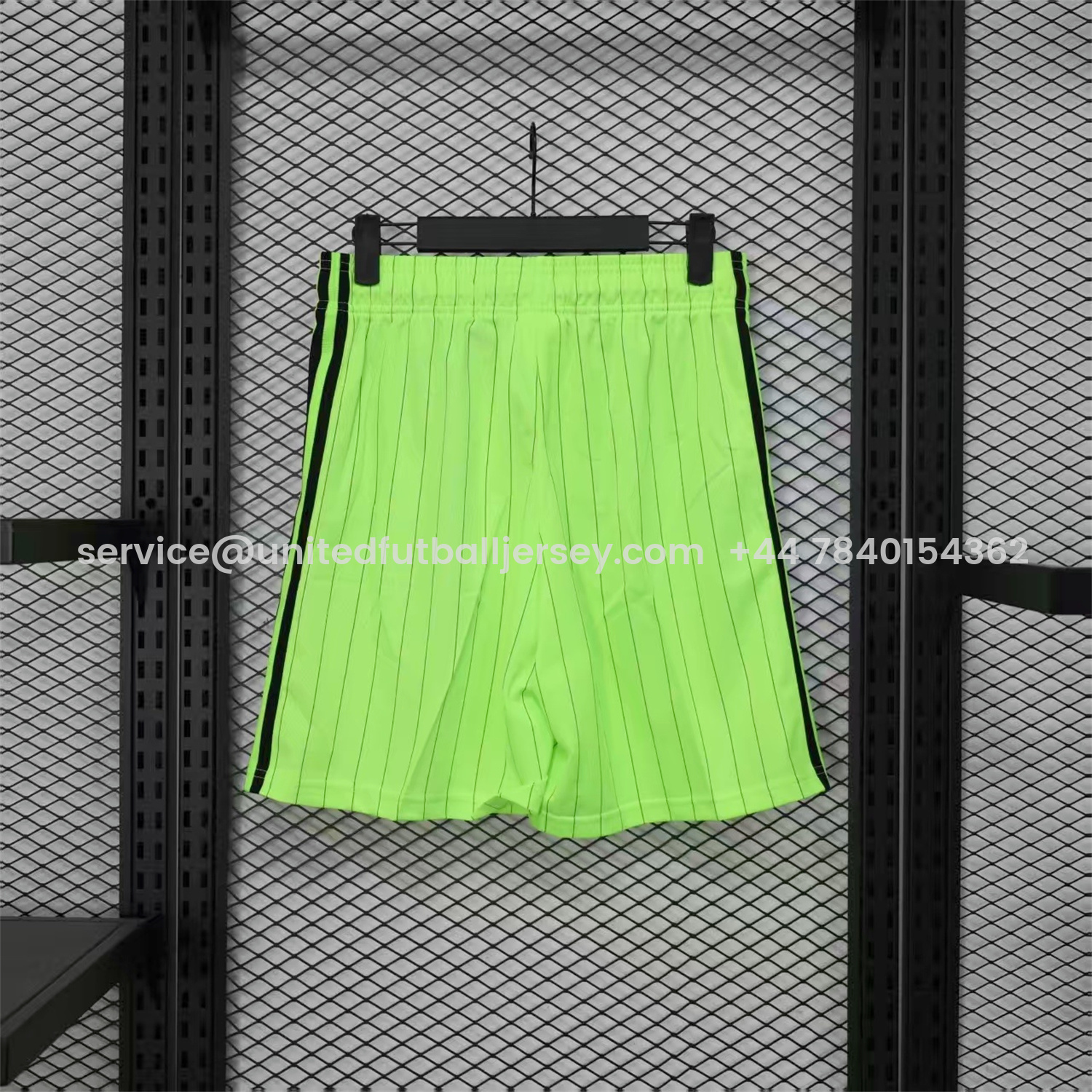 foot-Celtic 25-26 Trefoil Green Travel Shorts - Player Version