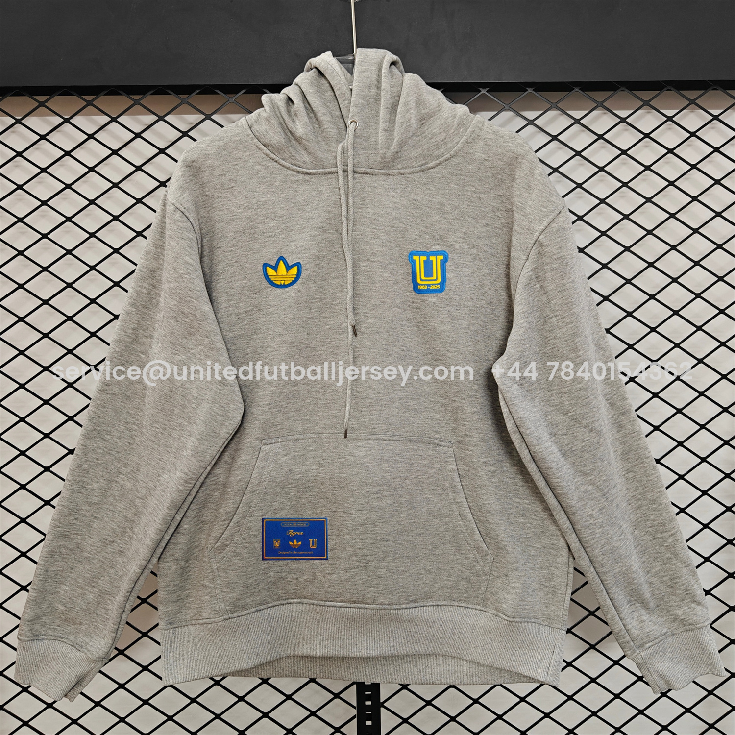 foot-Tigres UANL 25-26 Originals Terrace Icon Unisex Pullover Hoodie
