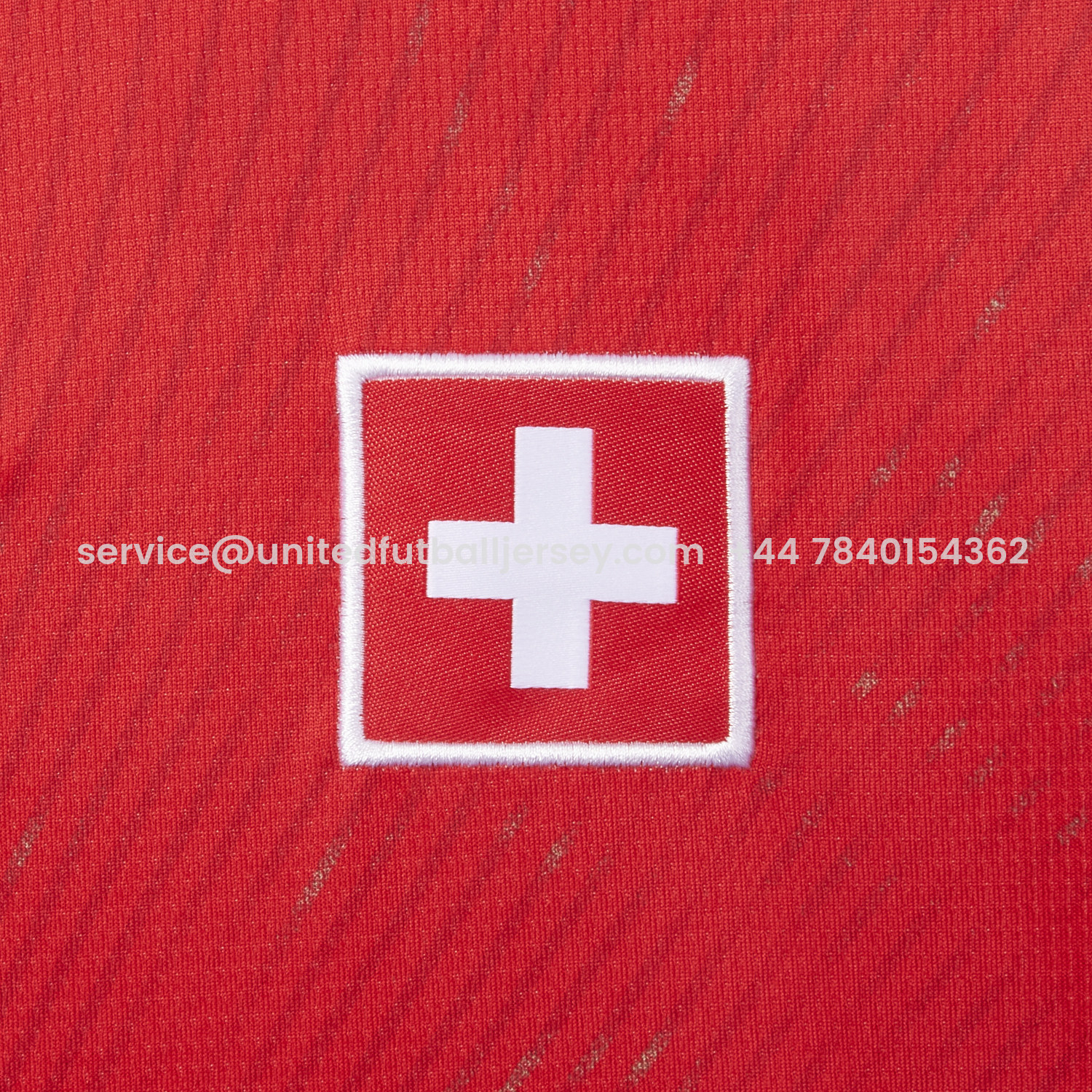 foot-Switzerland 2026 Home Red Jersey - Fans Version