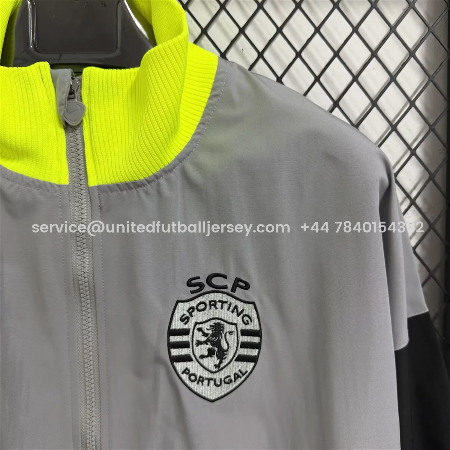 foot-Sporting CP 25-26 Windbreaker Jacket - Grey