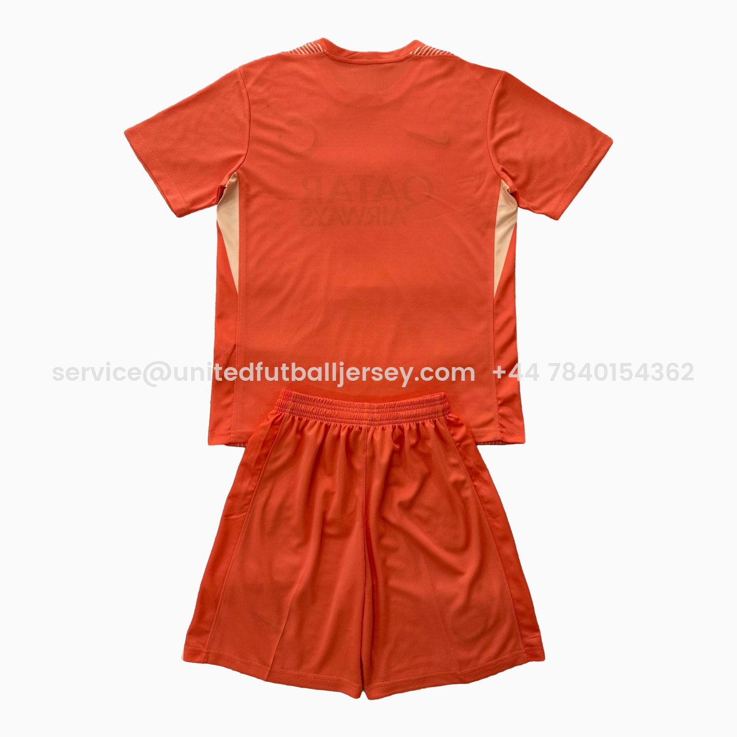 foot-Paris Saint-Germain PSG 25-26 Orange Goalkeeper Kids Kit