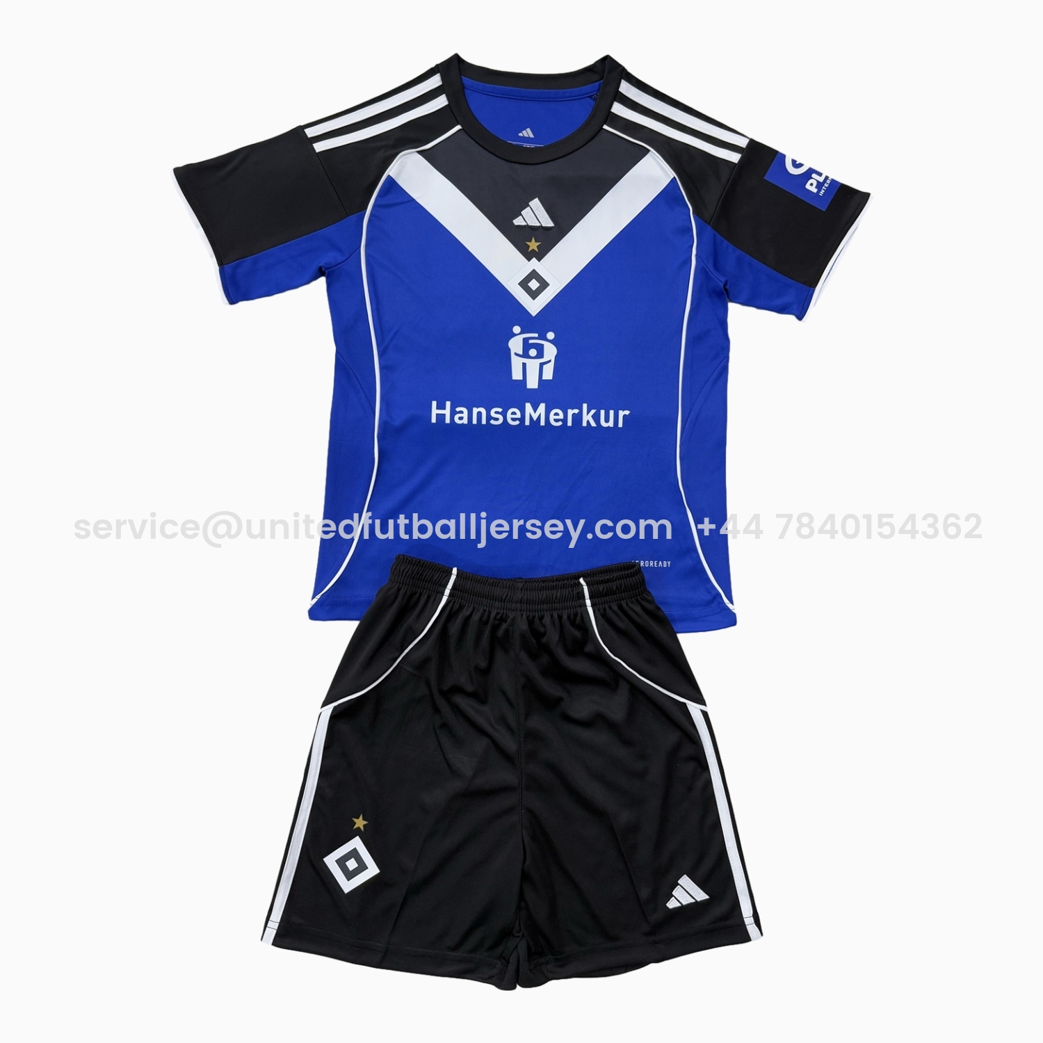 foot-Hamburger SV 25-26 Away Men's Adult Jersey Set - Fans Version