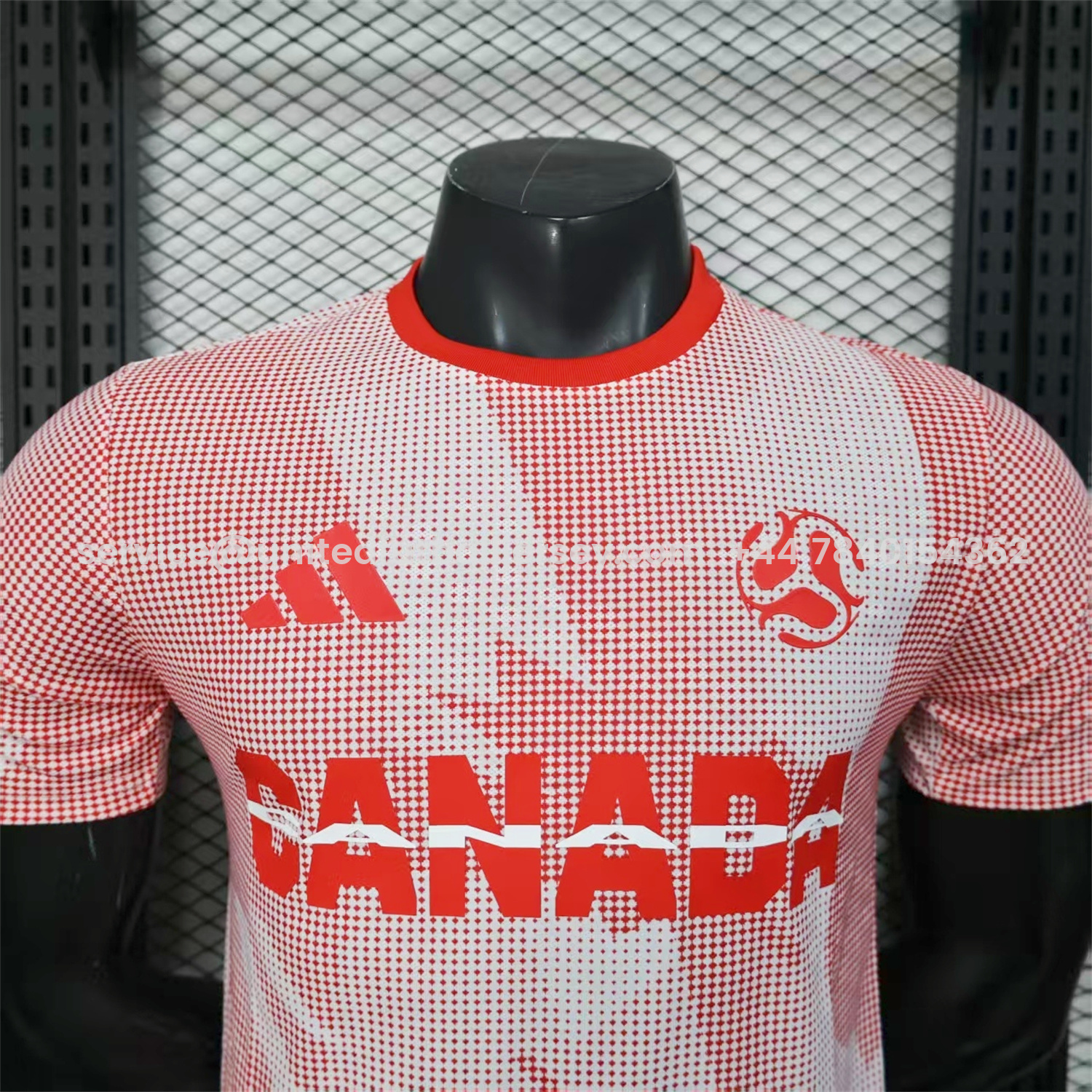 foot-Canada 25-26 World Cup Promotion Red Jersey - Player Version