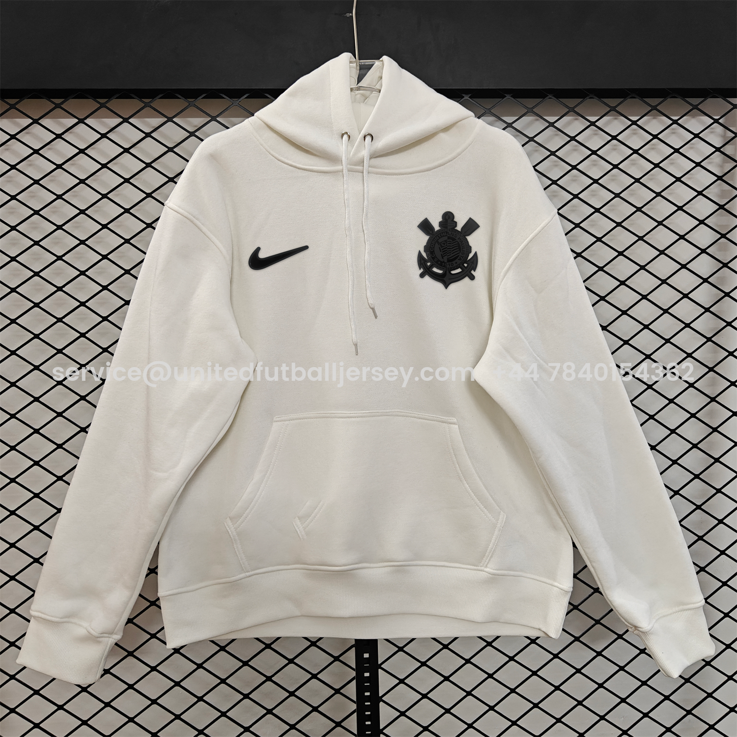 foot-Corinthians 25-26 Originals Terrace Black Icon Unisex Pullover Hoodie