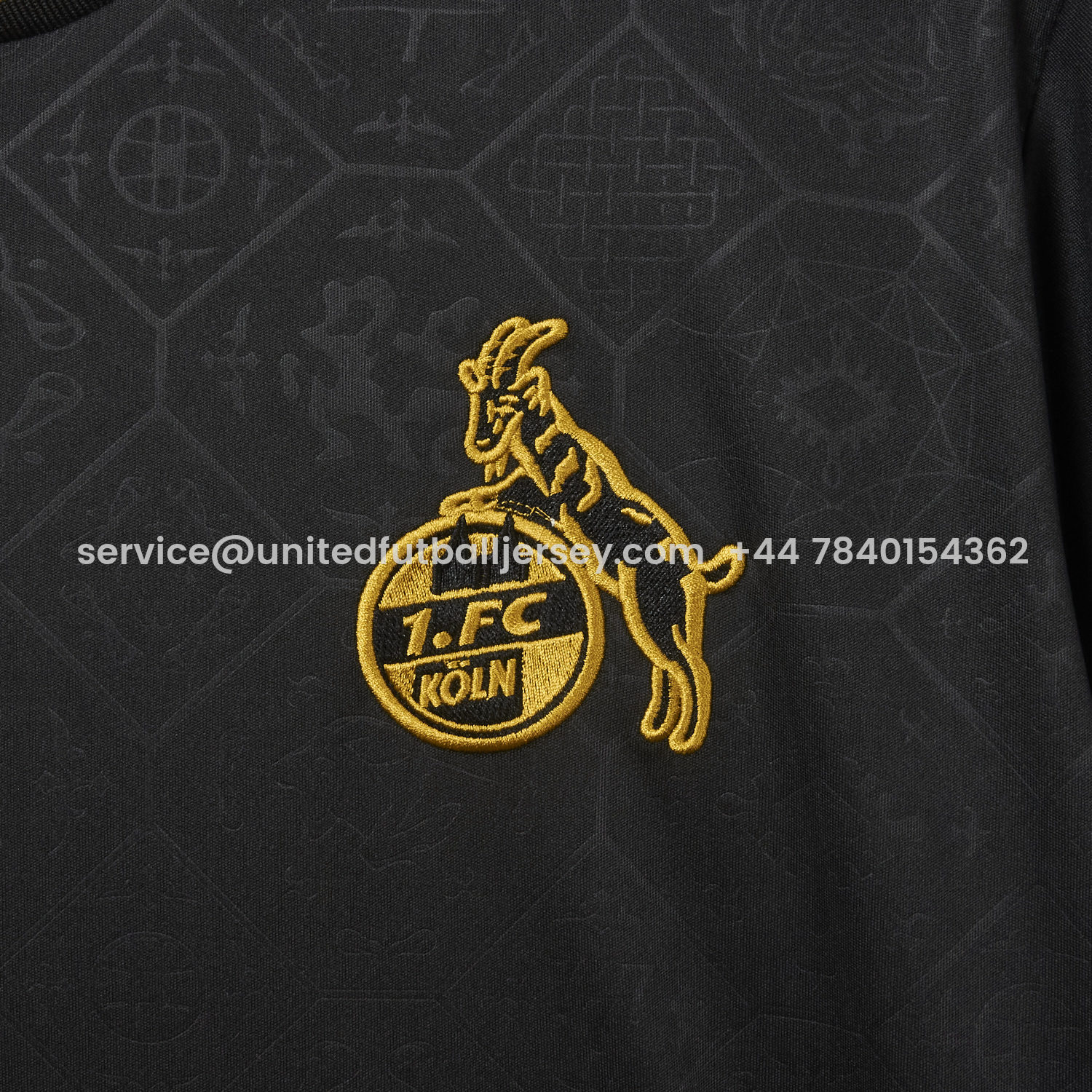 foot-Köln 25-26 Third Black Jersey - Fans Version