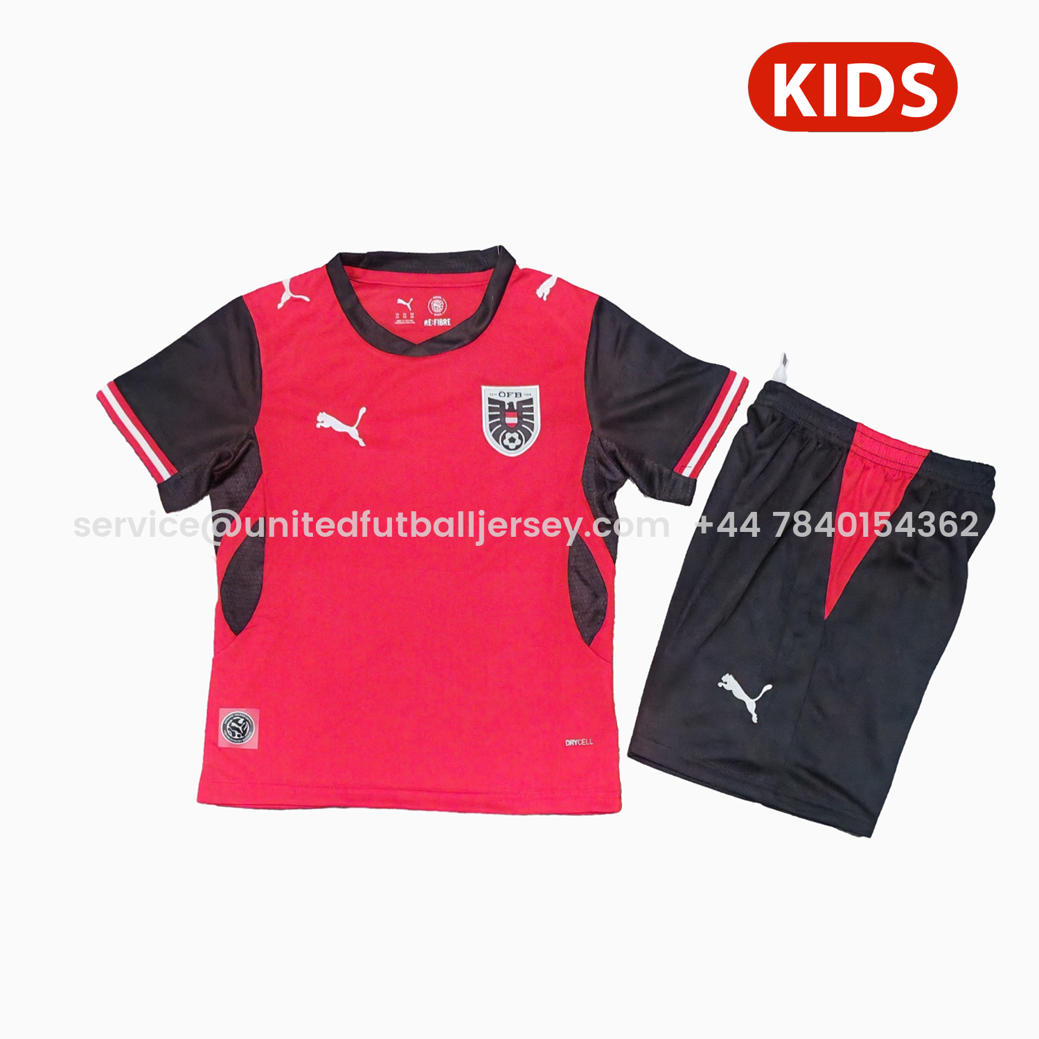foot-Austria 2026 Home Kids Kit