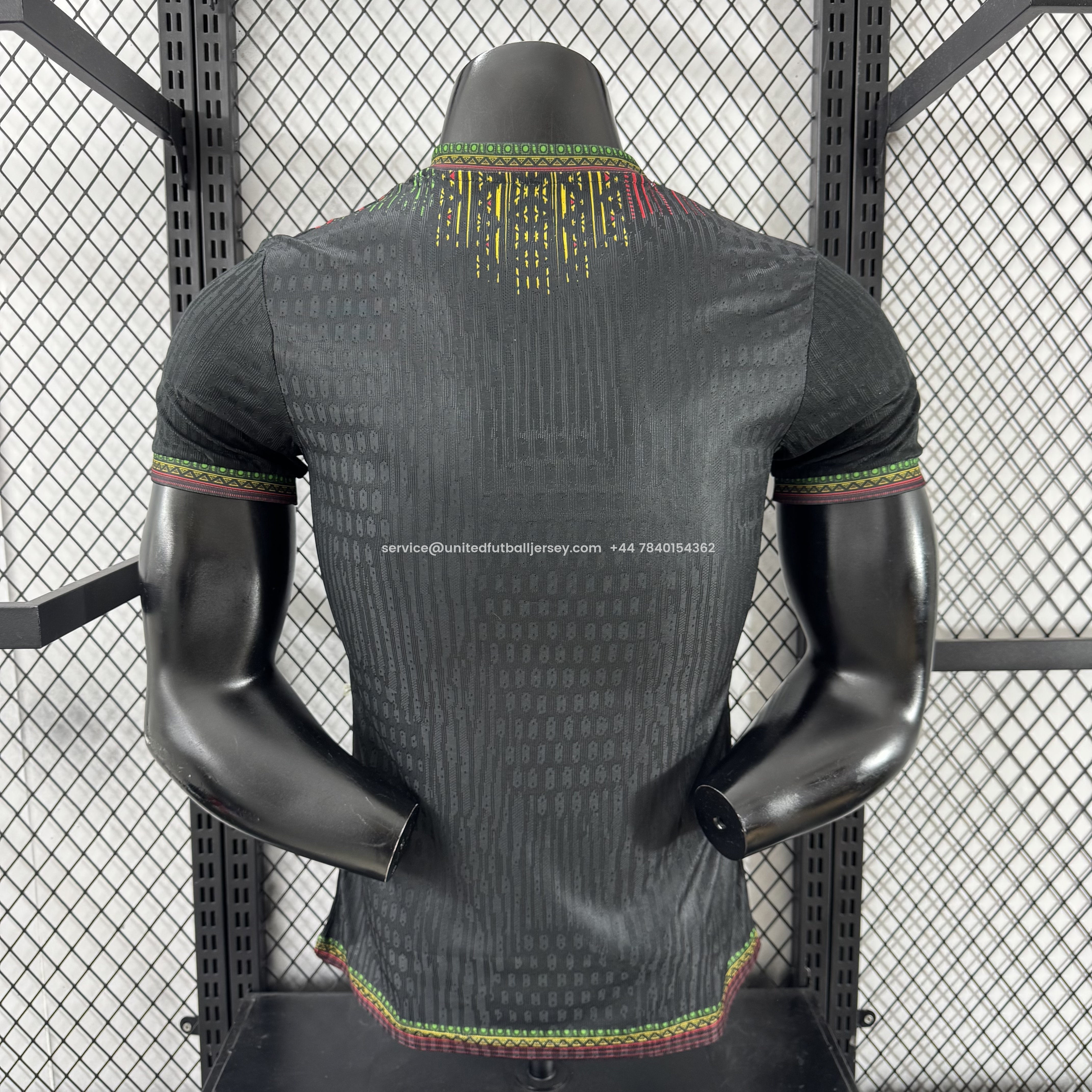 foot-Mali 2025 Third Black Jersey - Player Version