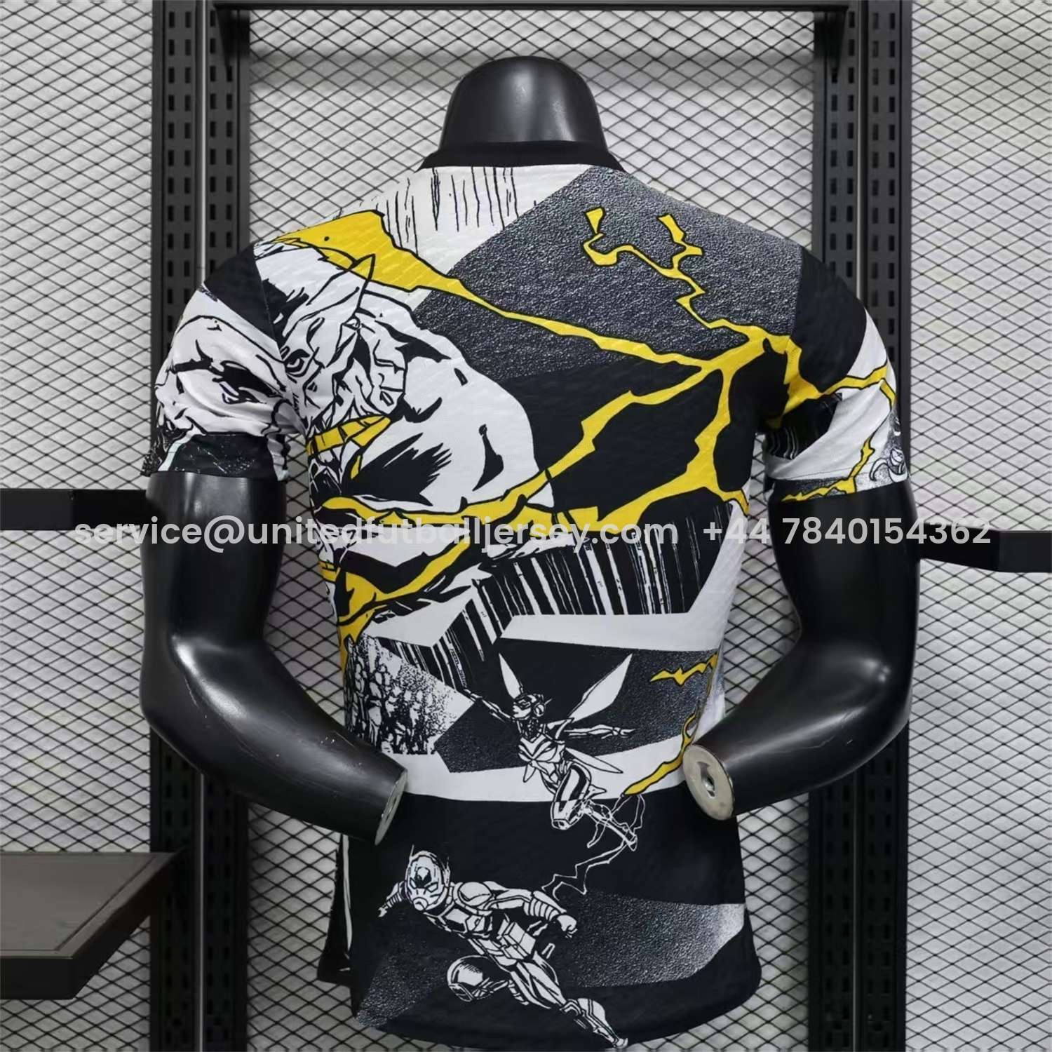 foot-Real Madrid 25-26 Thunder Comics Pre-Match Special Jersey - Player Version