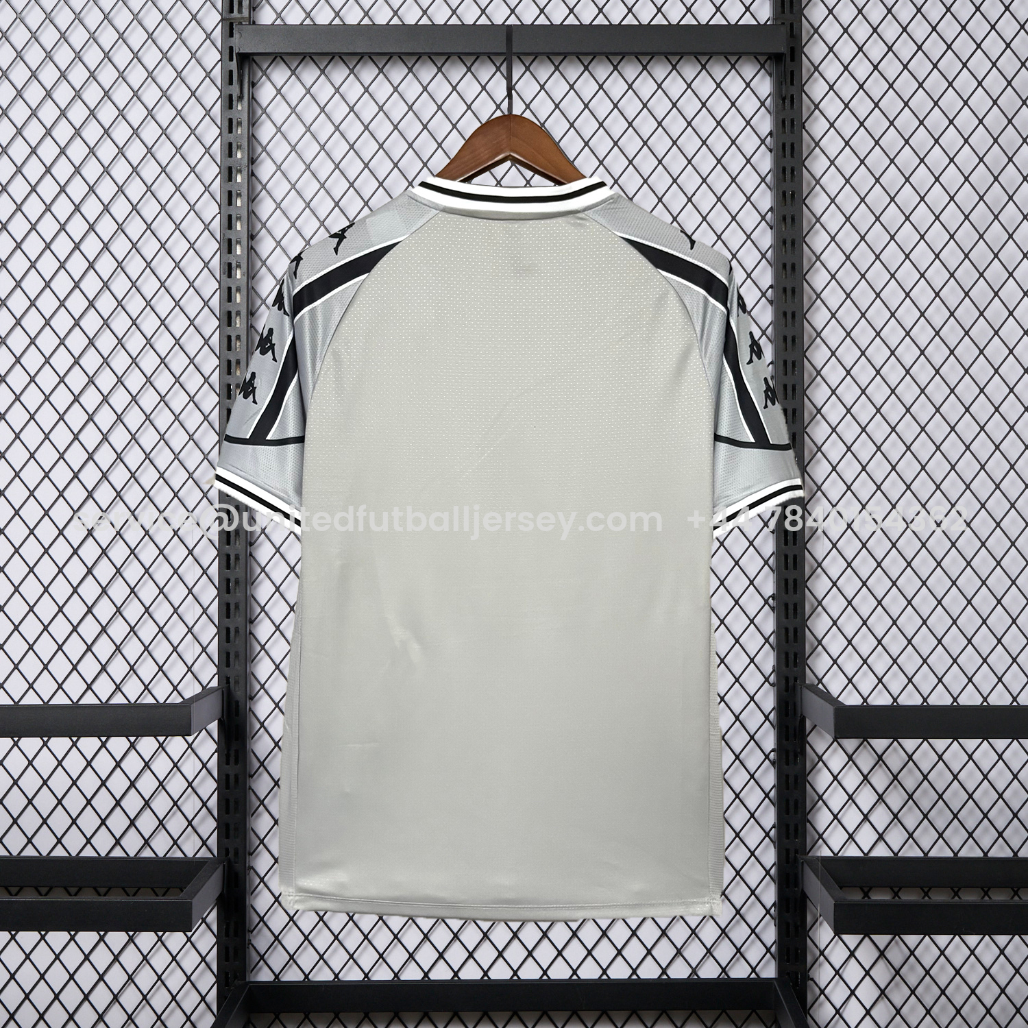 foot-Vasco da Gama 25-26 Grey Pre-Match Jersey - Fans Version