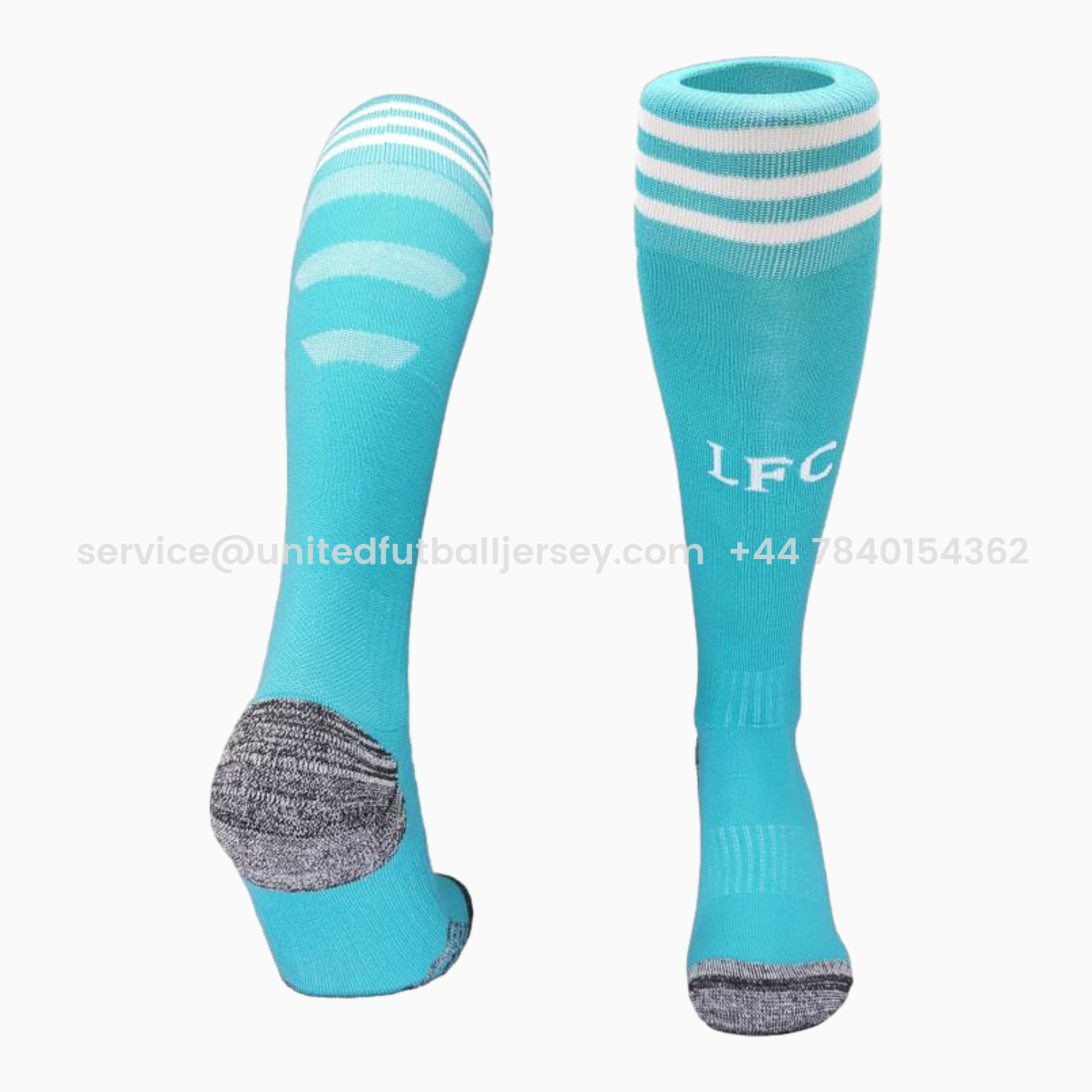 foot-Liver.pool 25-26 Third Socks - Cyan