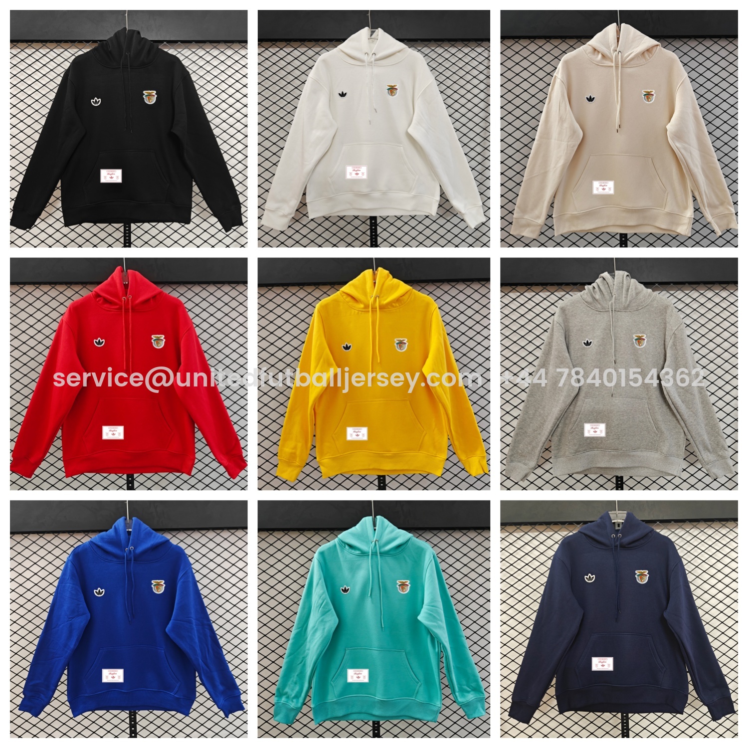 foot-Benfica 25-26 Originals Terrace Icon Unisex Pullover Hoodie