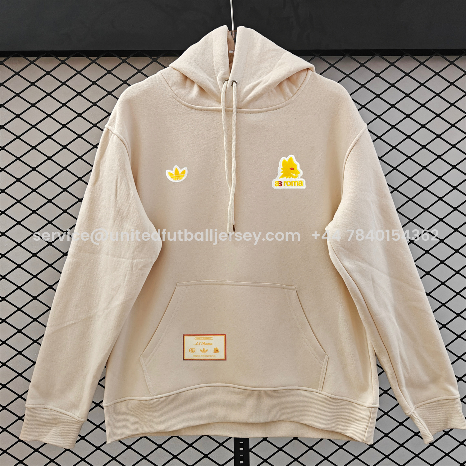 foot-AS Roma 25-26 Originals Terrace Icon Unisex Pullover Hoodie