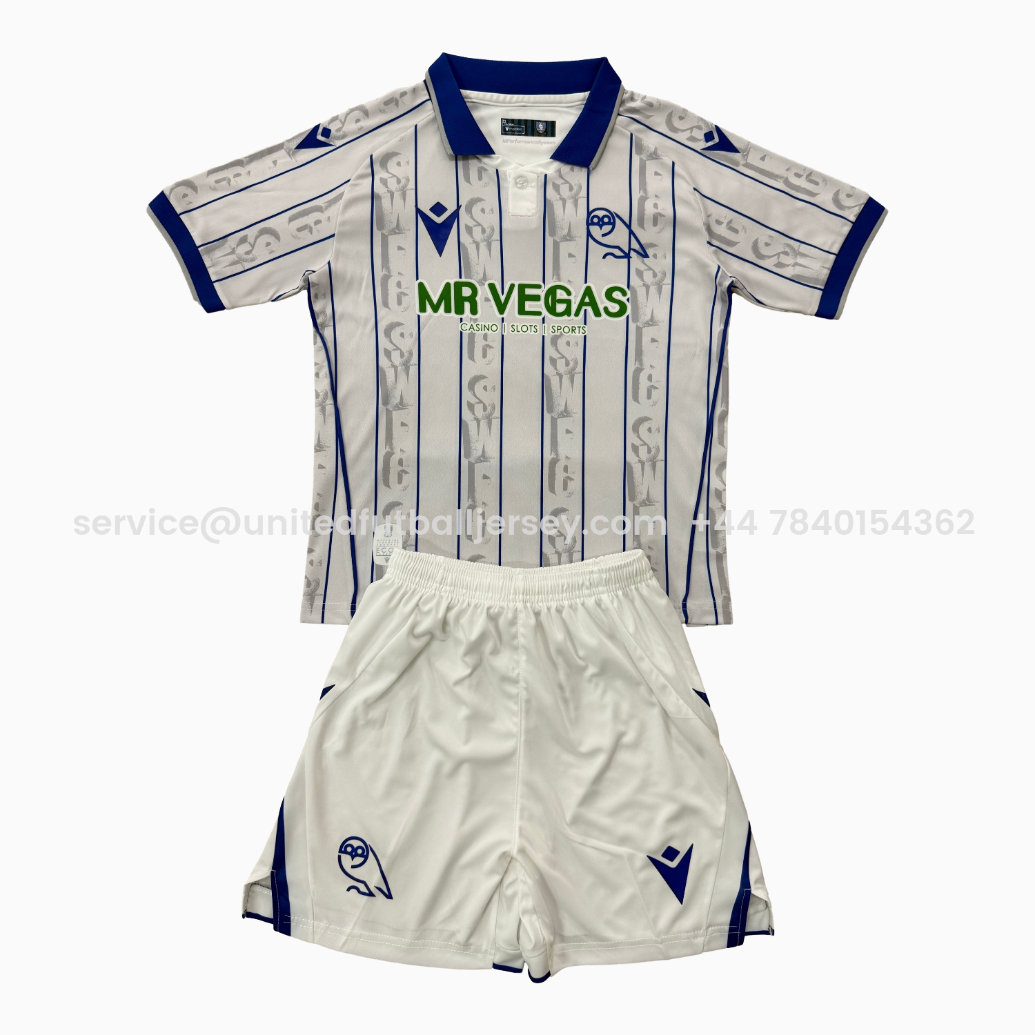 foot-Sheffield Wednesday 25-26 Third Men's Adult Jersey Set - Fans Version