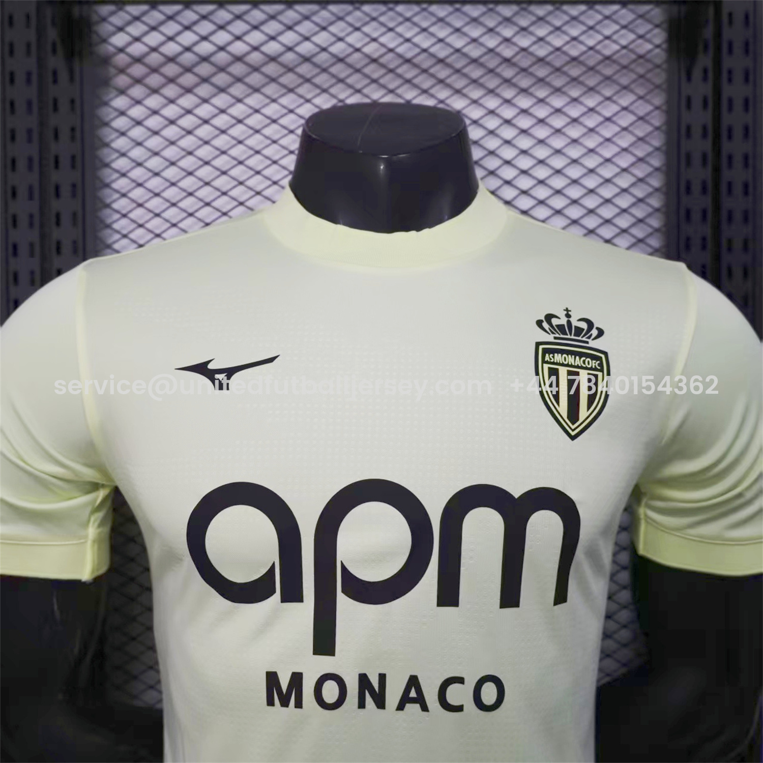 foot-AS Monaco 25-26 Third Green Jersey - Player Version