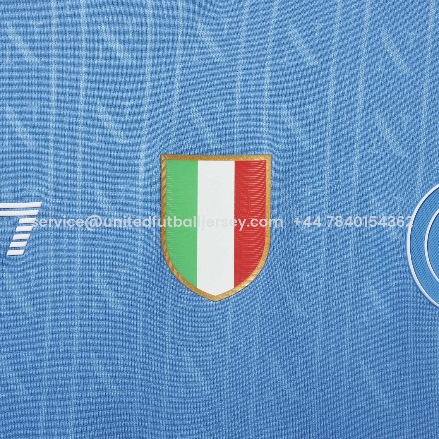 foot-Napoli 25-26 European Home Blue Jersey - Fans Version