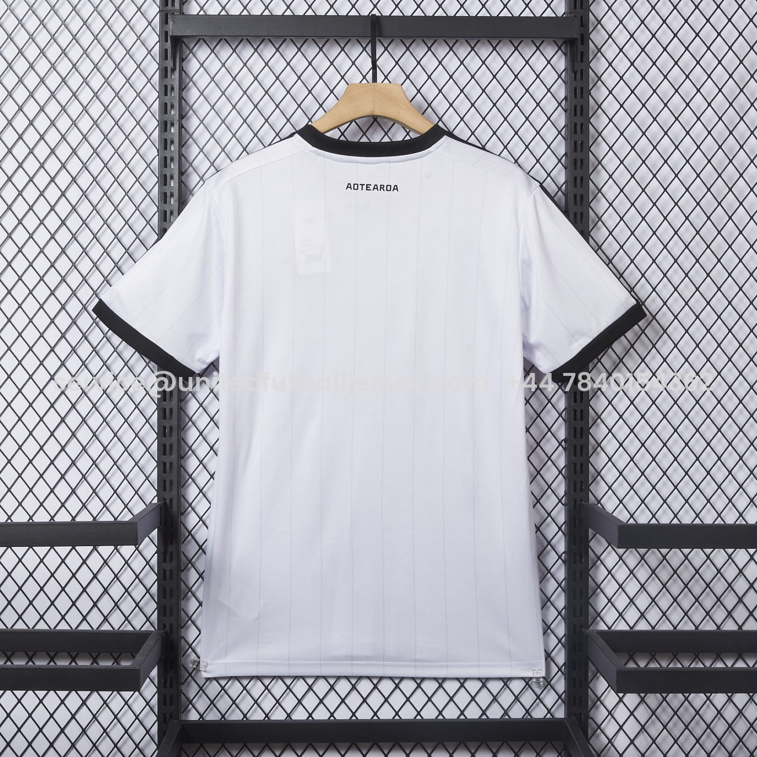 foot-New Zealand 2026 Home White Jersey - Fans Version