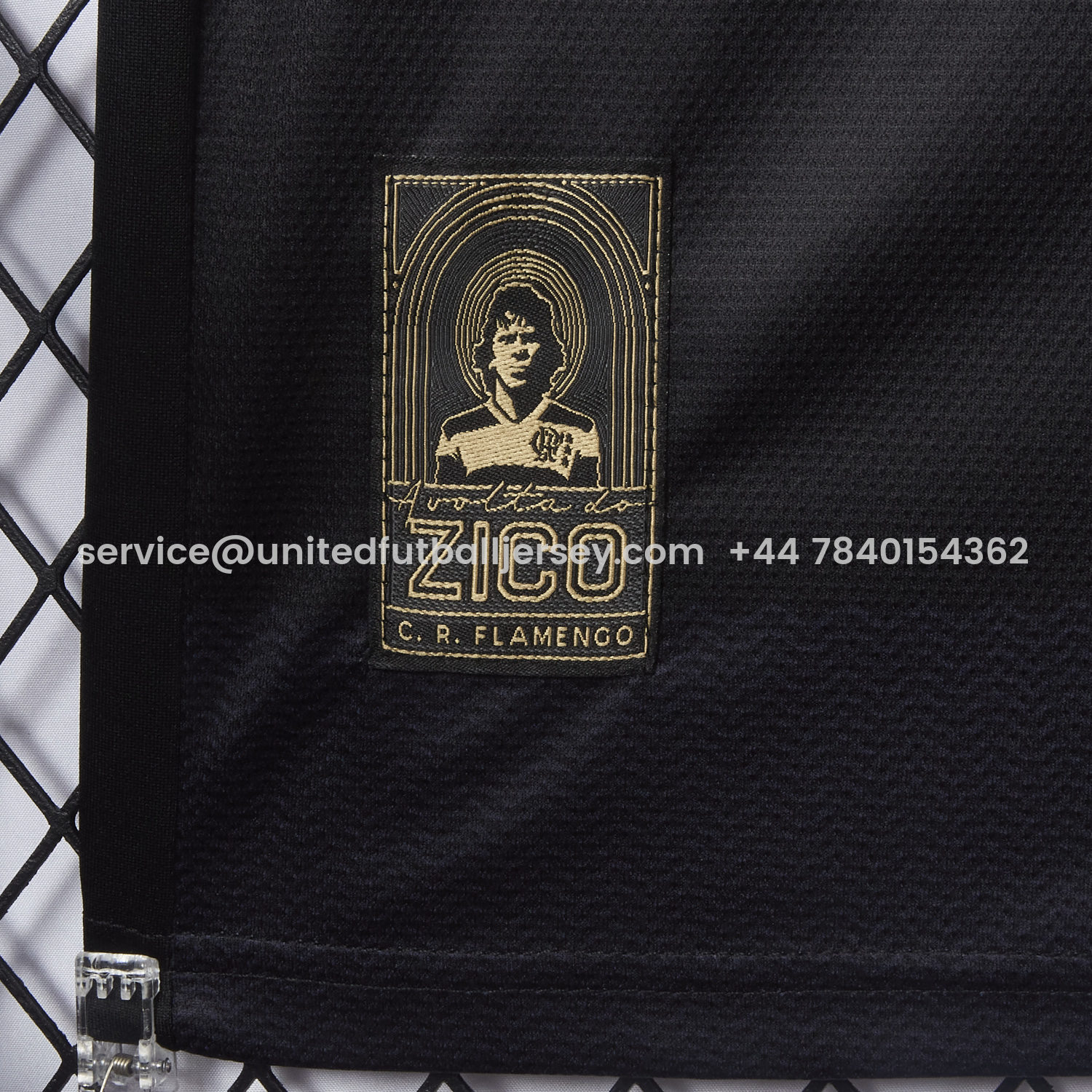 foot-Flamengo 25-26 ZICO Commemorative Black Jersey - Fans Version