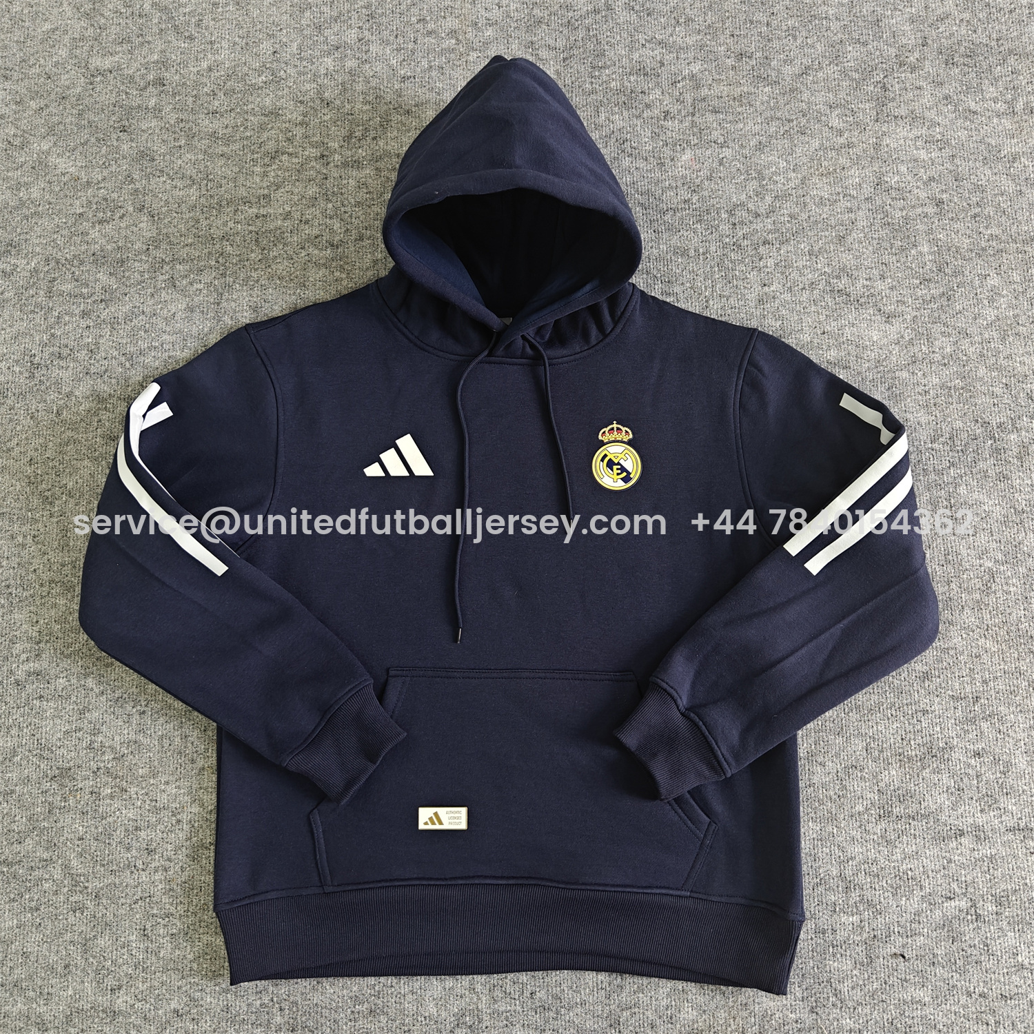 foot-Real Madrid 25-26 Home Unisex Pullover Hoodie