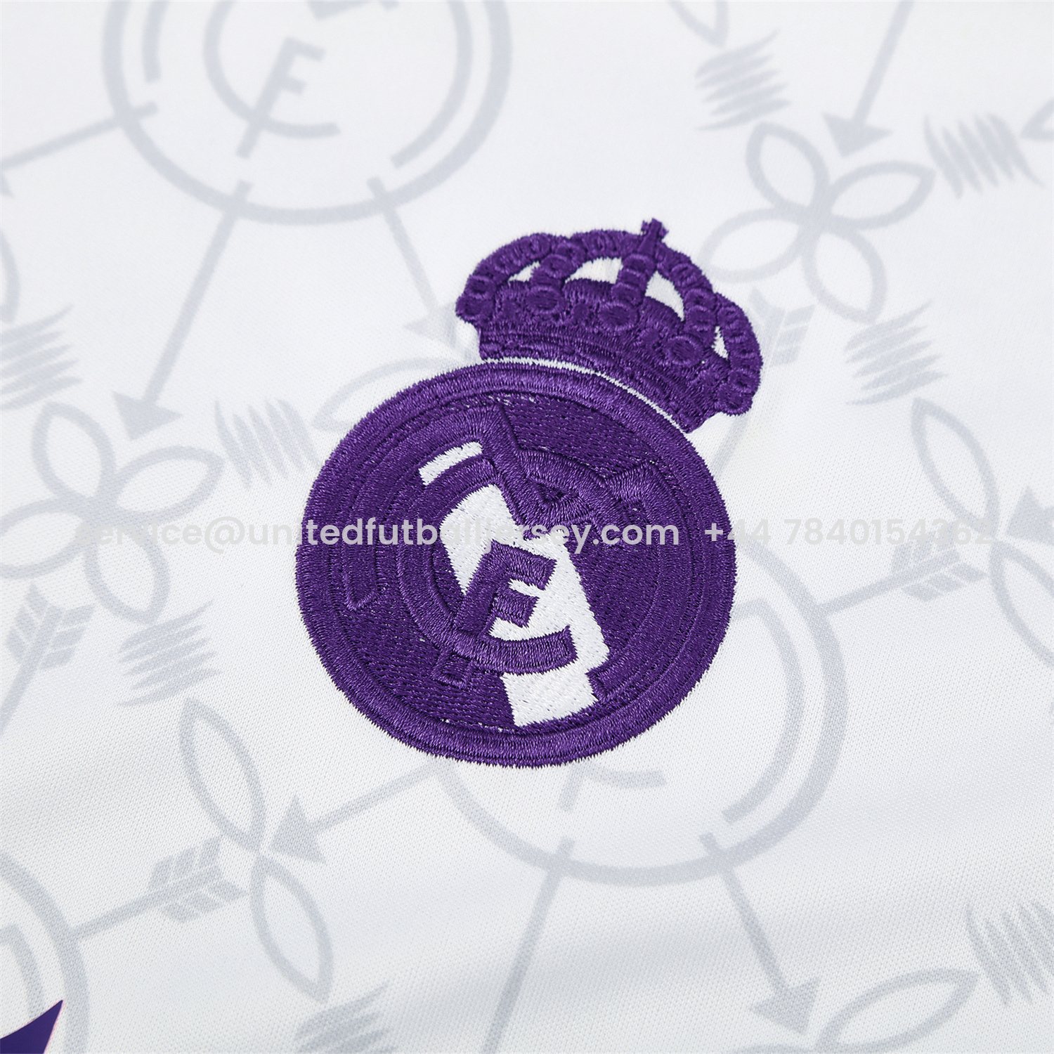 foot-Real Madrid 25-26 Vest Training Set - Blue Edge White Vest & Black Shorts