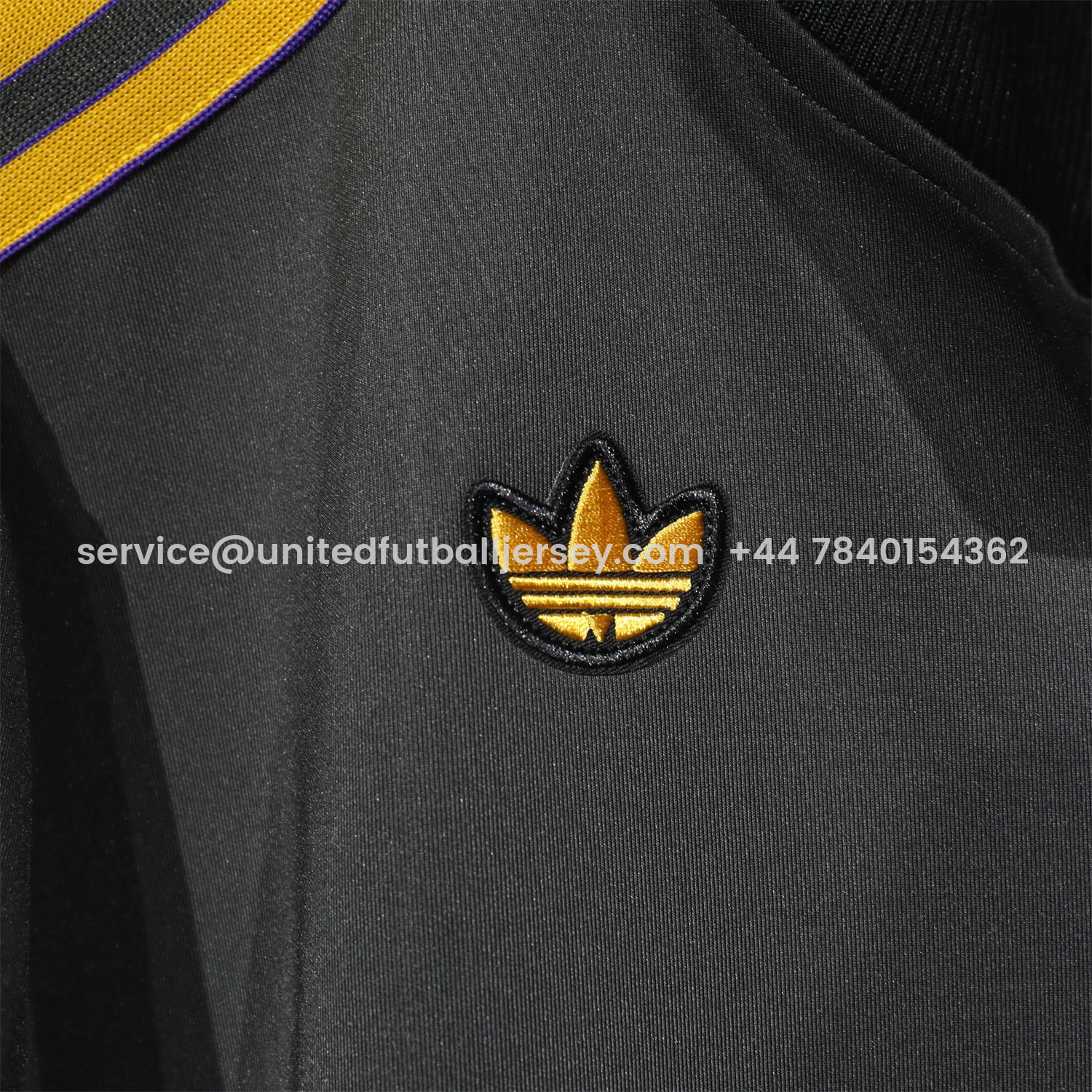 foot-Manchester United 25-26 Pure Color Training Set - Black Top and Black Pants