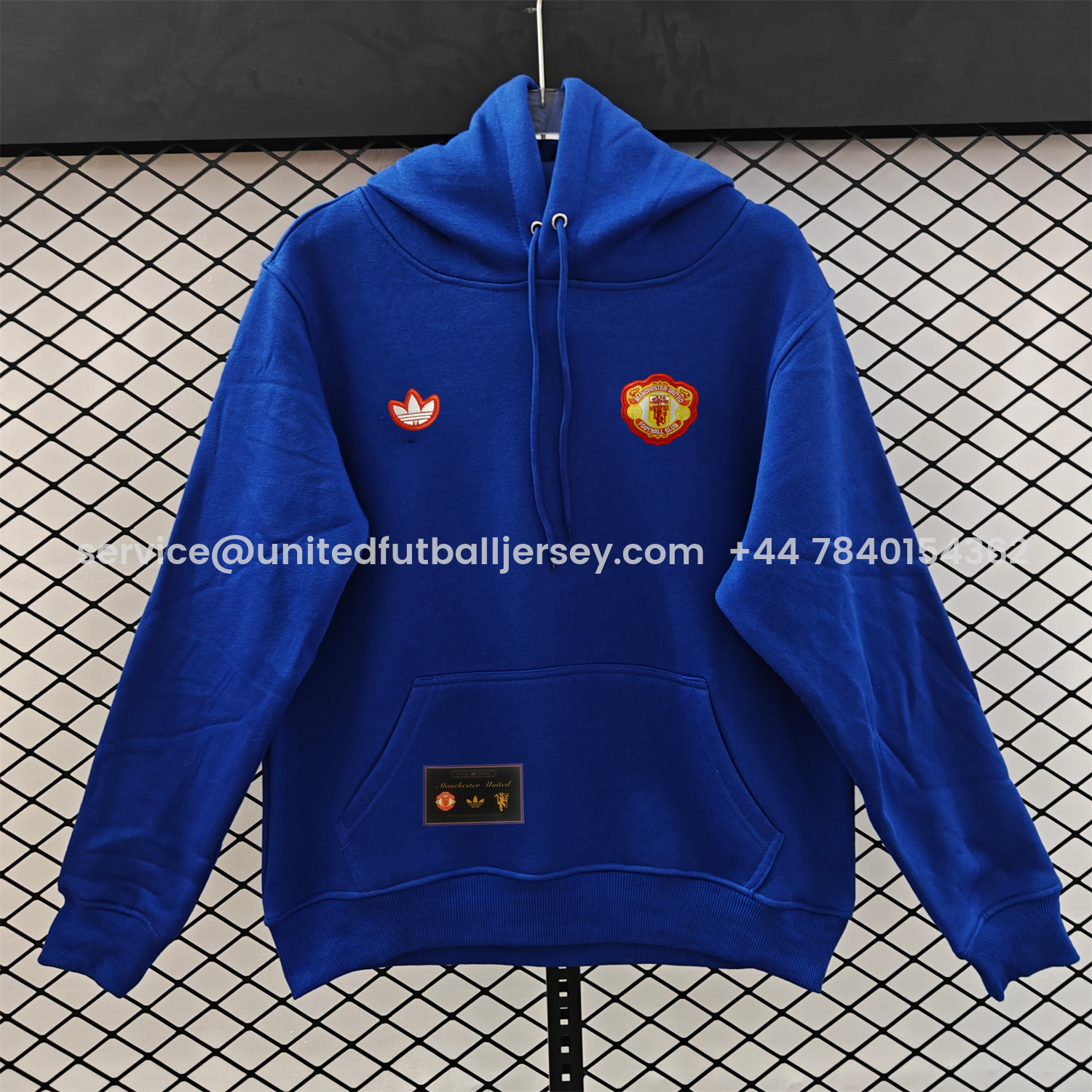 foot-Manchester United 25-26 Originals Terrace Icon Unisex Pullover Hoodie
