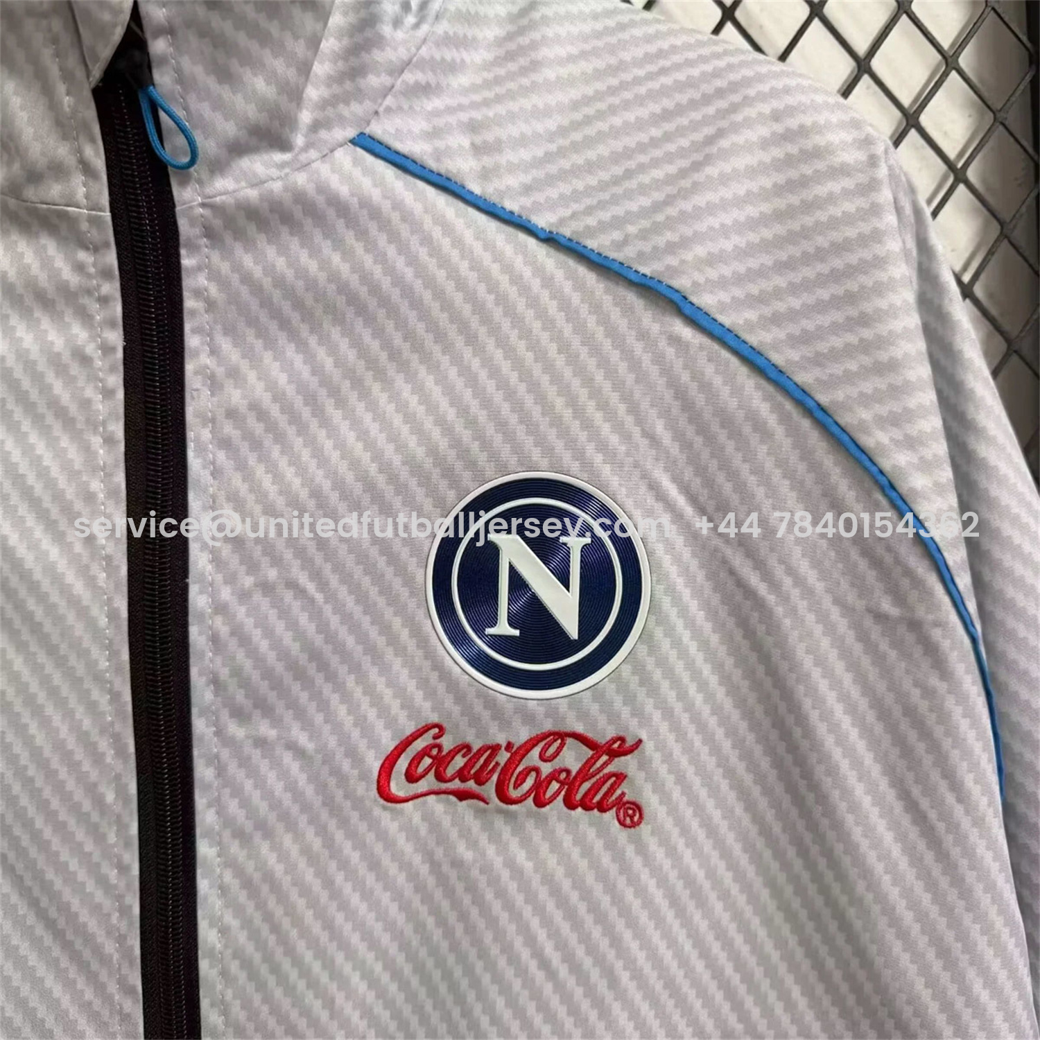 foot-Napoli 25-26 Windbreaker Jacket - Gray
